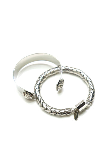 TOGA Metal bangle set