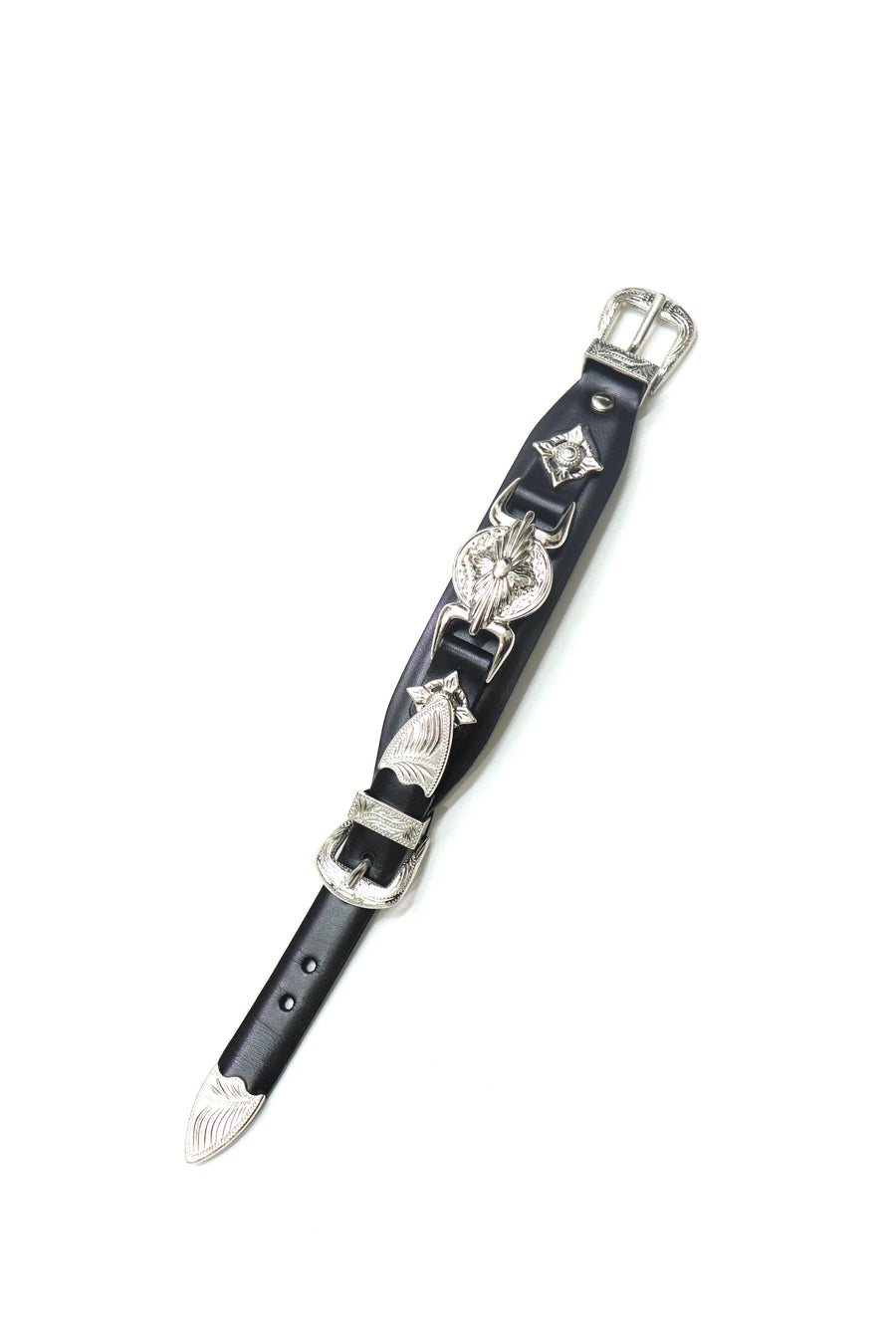 TOGA  Double buckle concho bangle