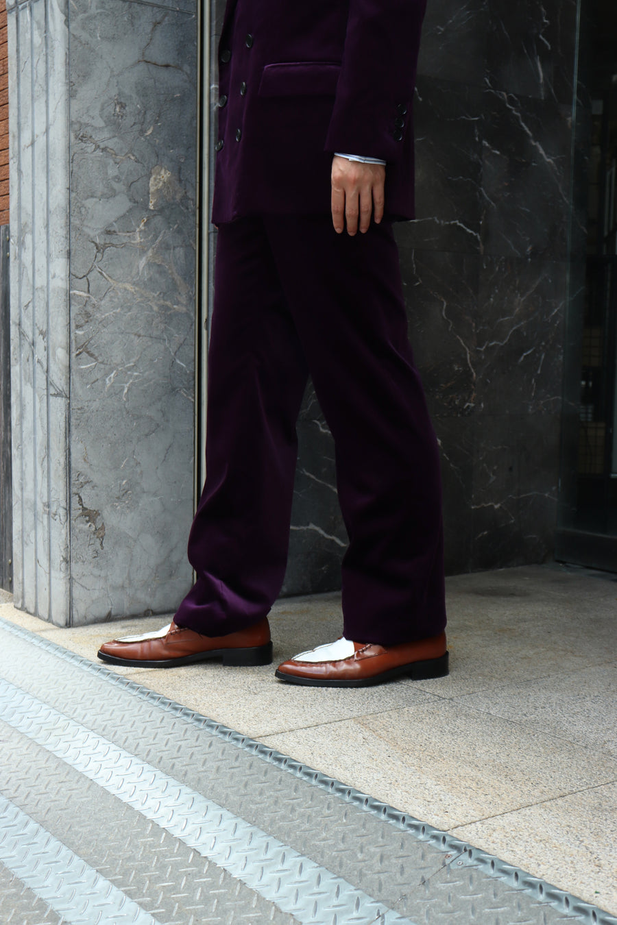 LITTLEBIG  Velvet Trousers(Purple)