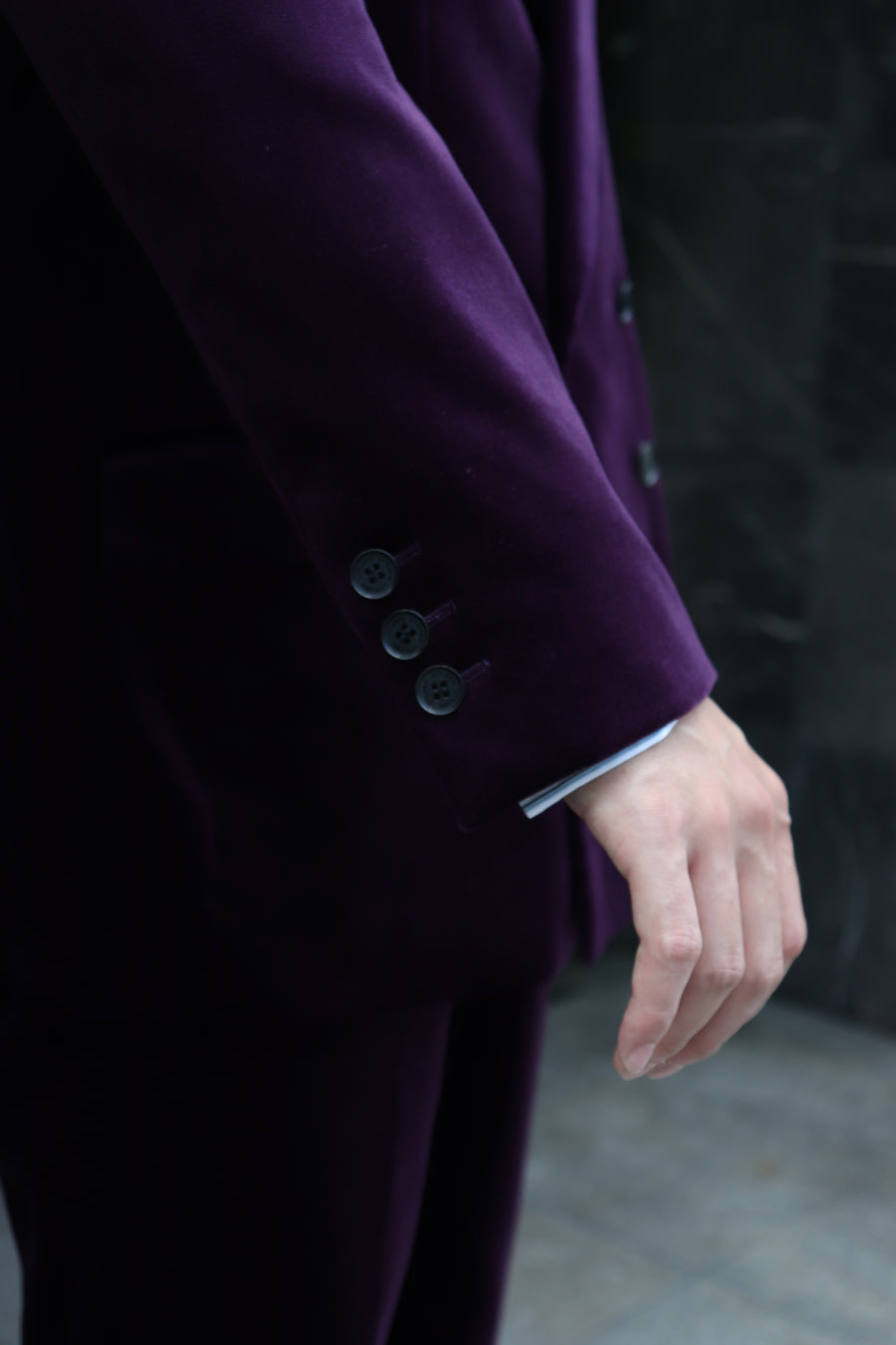 LITTLEBIG  Velvet Jacket(Purple)
