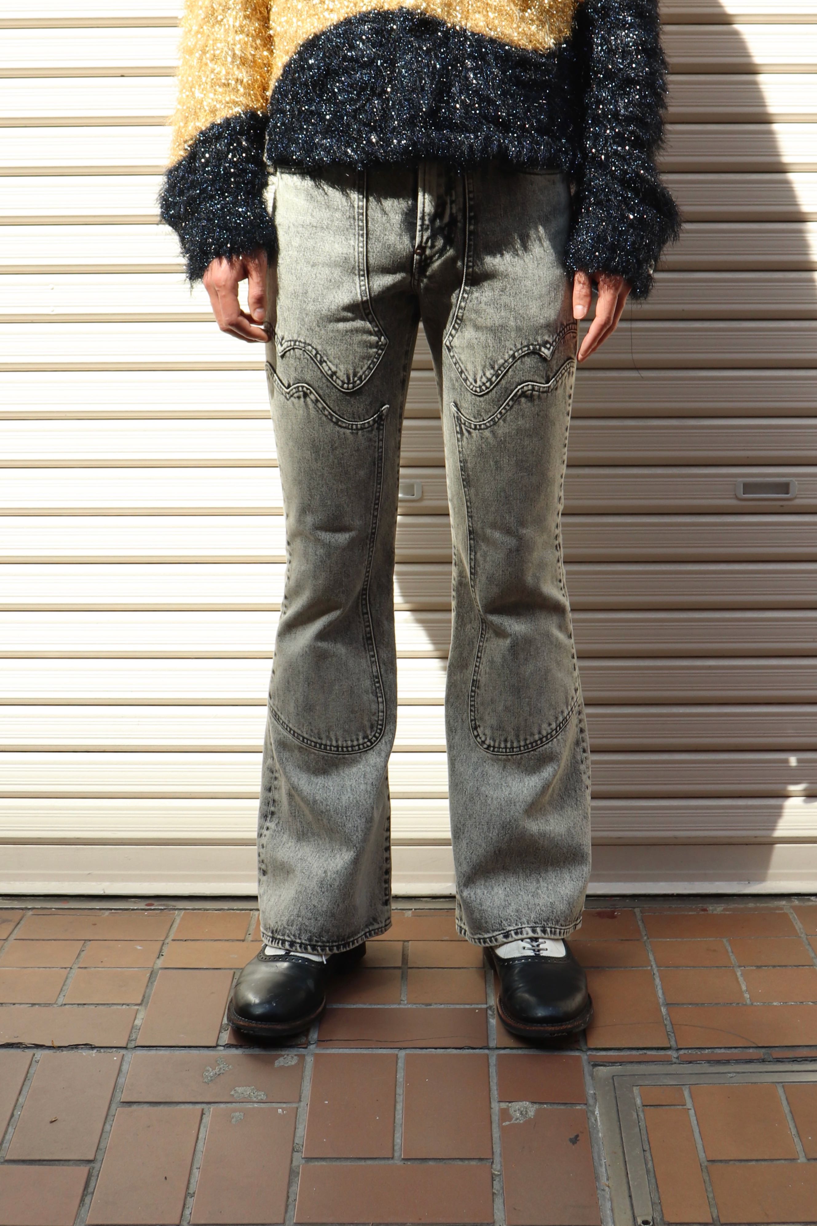 SUGARHILL(シュガーヒル)のACID WASHED MODERN WESTERN FLARED 