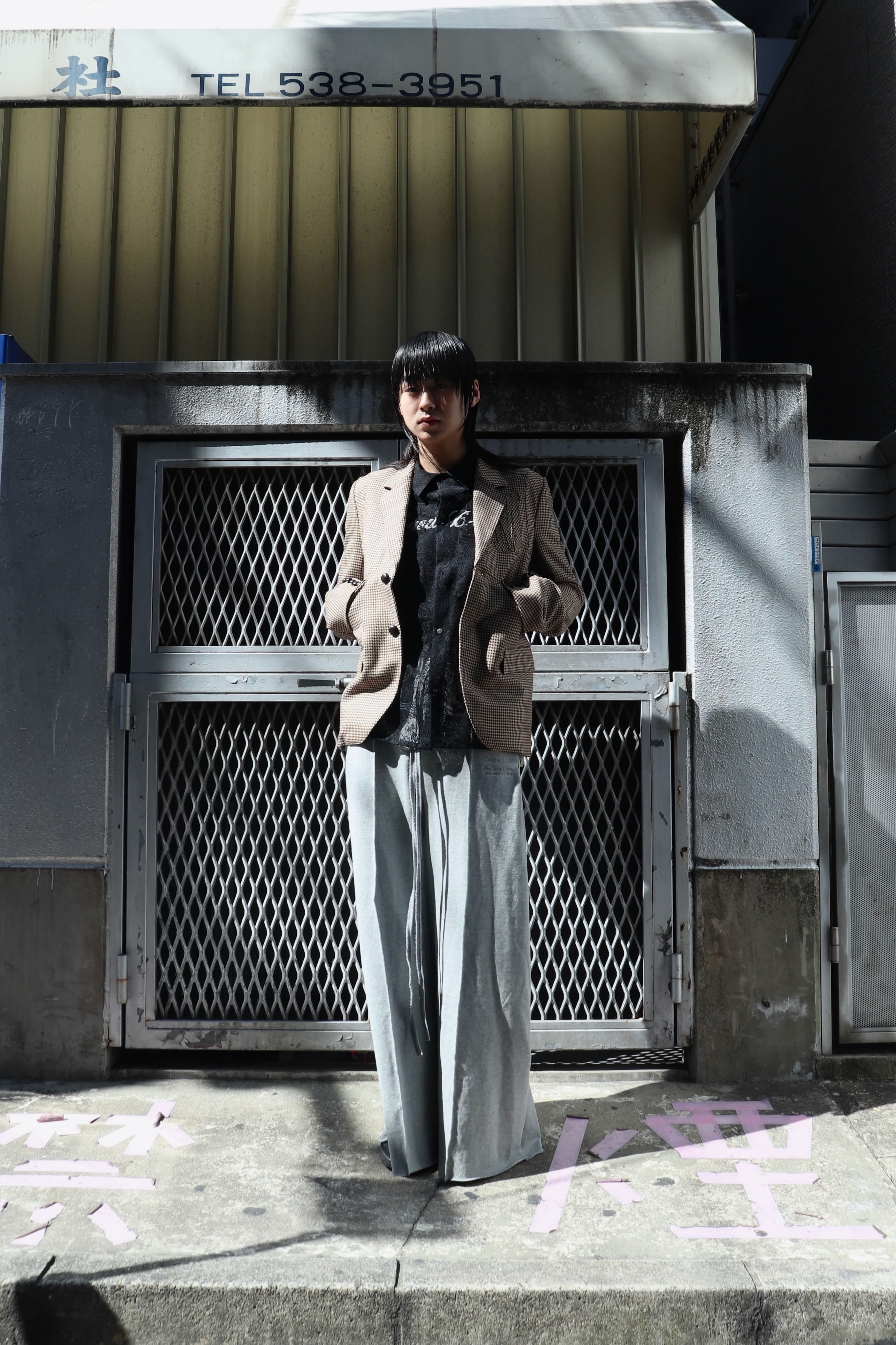 SHINYAKOZUKA(シンヤコヅカ)のORDINARY HOME PANTALON-4 HEATHERの通販 