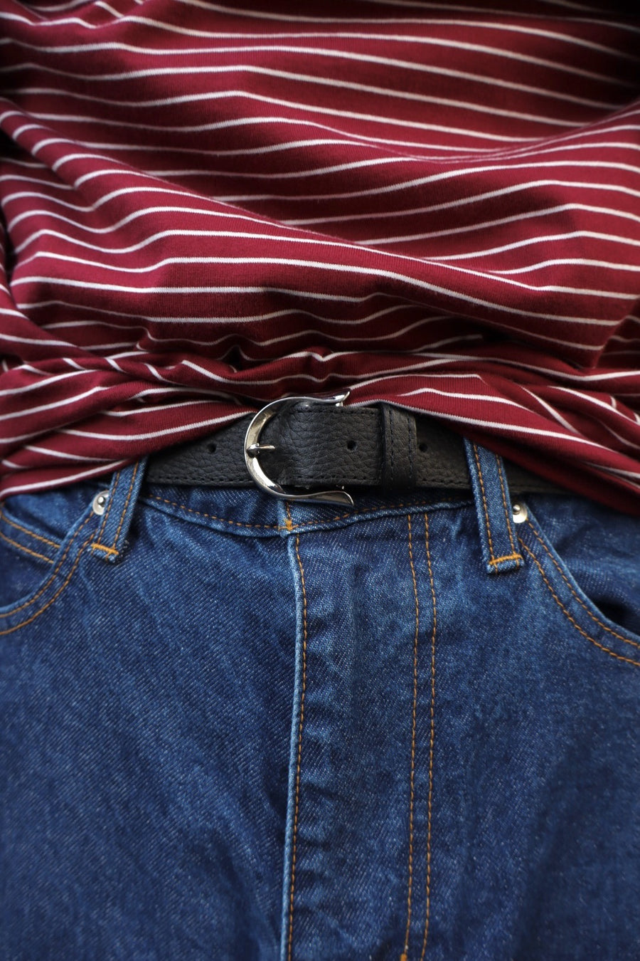 小物 MASU 26SS ARROW BUCKLE LEATHER BELT ARROW BUCKLE LEATHER BELT（ベルト）｜MASU（エムエーエスユー）の