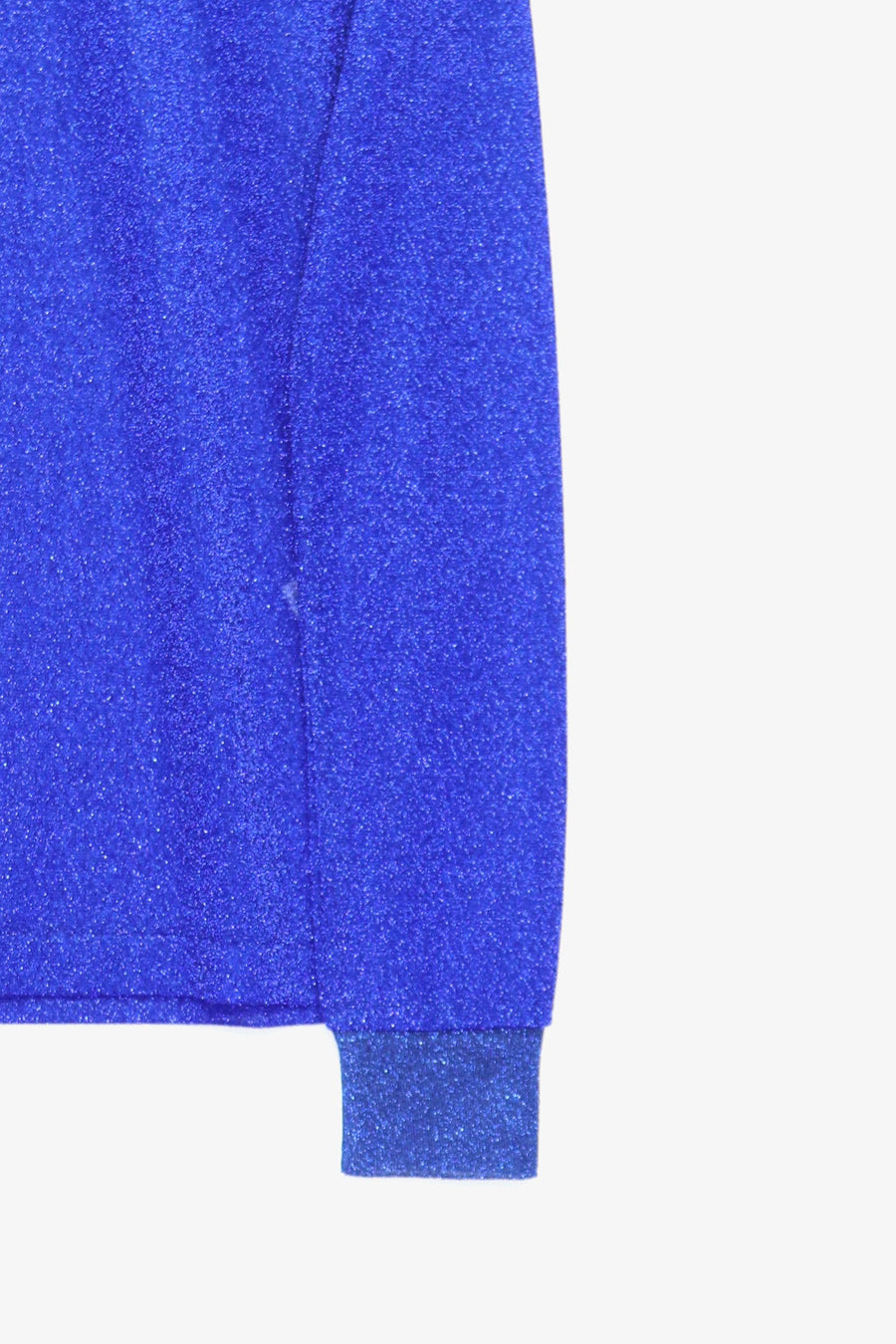 TOGA VIRILIS  Sparkle jersey high neck(BLUE)
