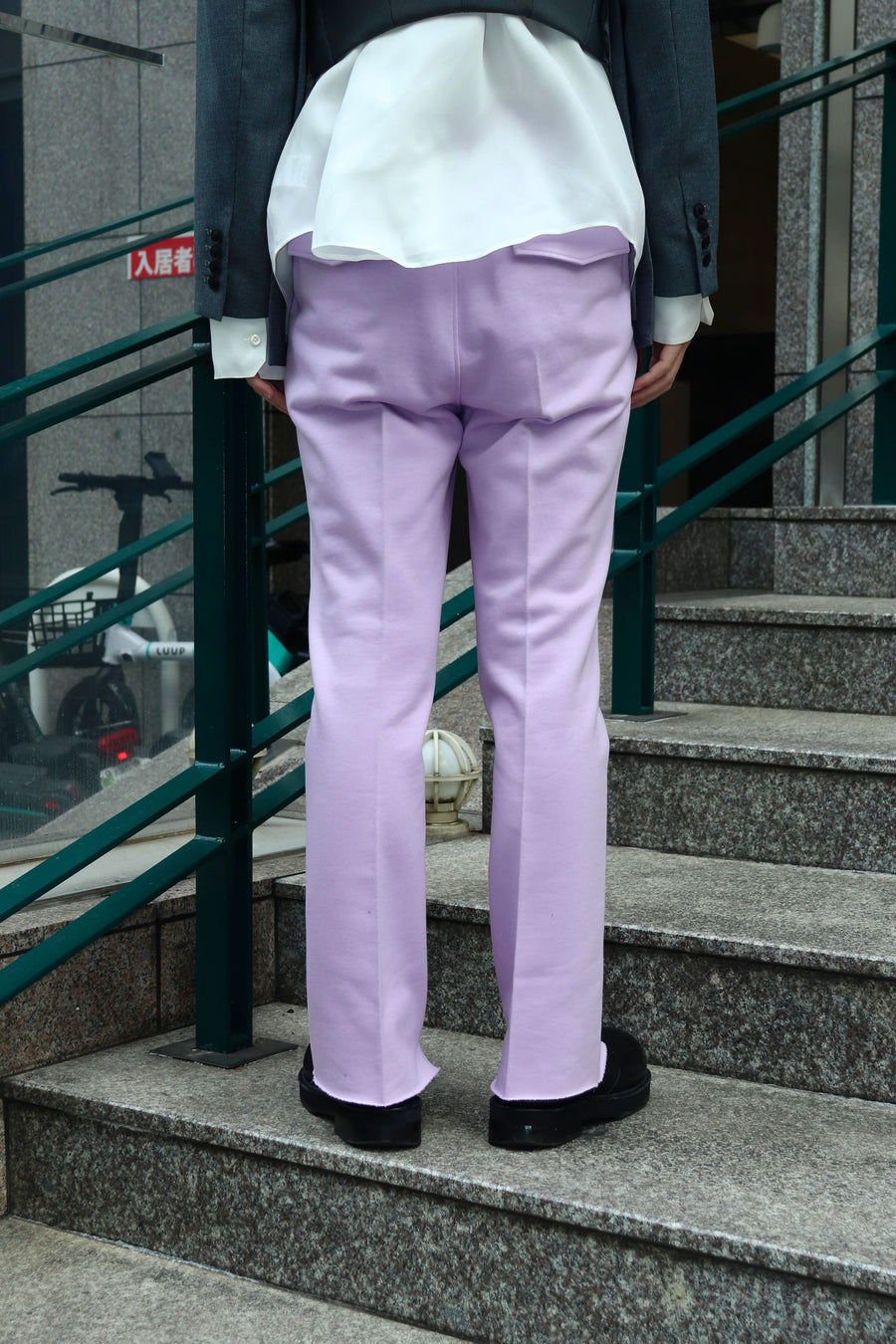 BED j.w. FORD  Sweat Flare Pants(LAVENDER)