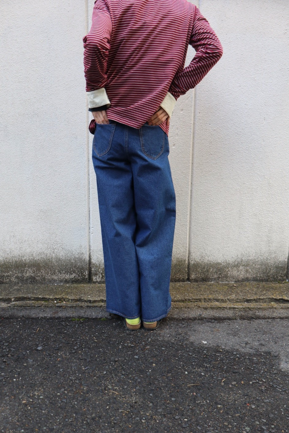 MASU(エムエーエスユー)のMB BAGGY JEANS INDIGOの通販｜PALETTE art