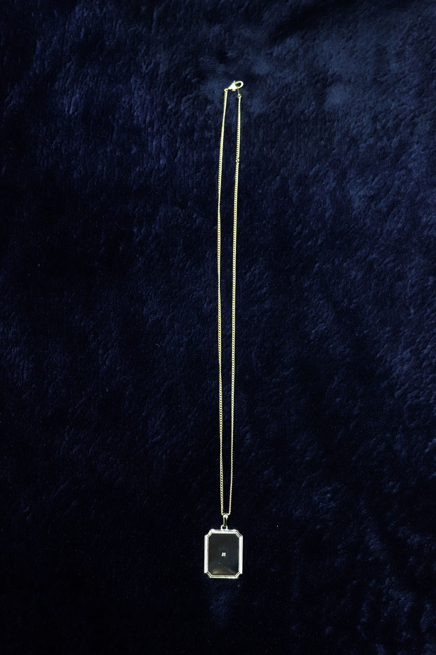Taiga Igari  Frame Necklace With Diamond(GOLD)