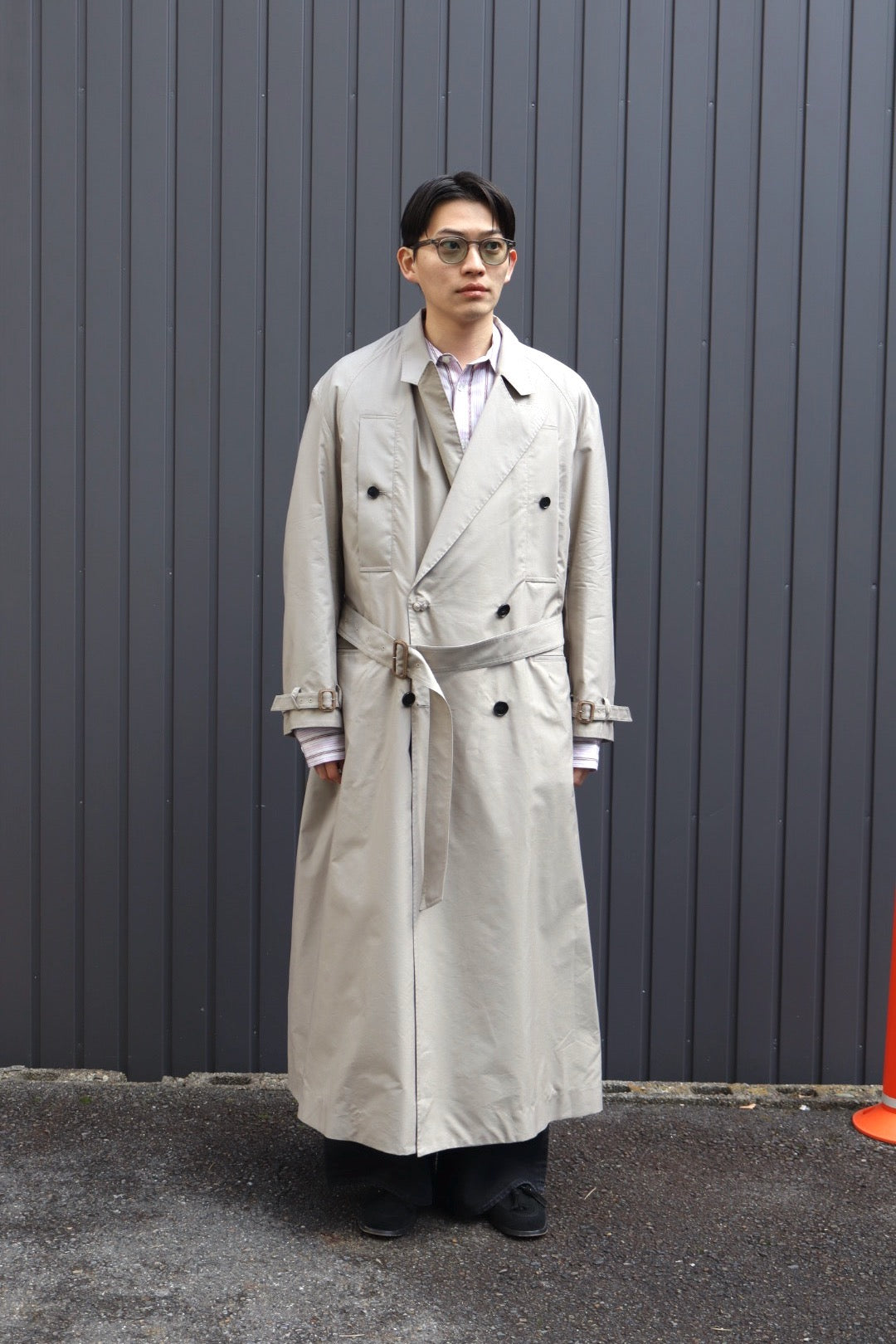MASU(エムエーエスユー)のWRAP COLLAR TRENCH COATの通販｜PALETTE art