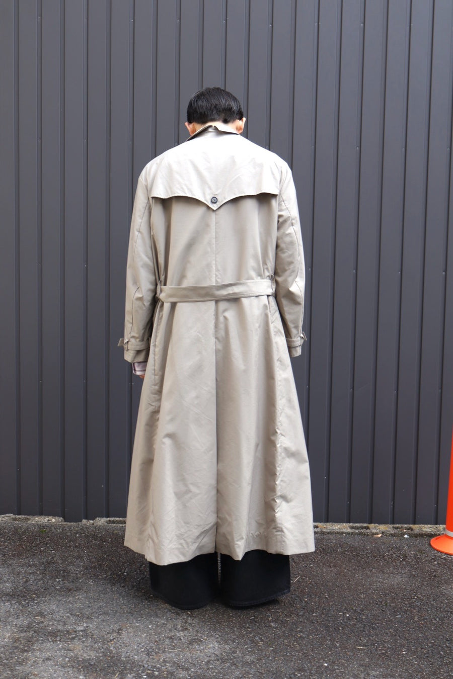 MASU 21ss coat コート　トレンチコート MASU(エムエーエスユー)のWRAP COLLAR TRENCH COATの通販｜PALETTE art