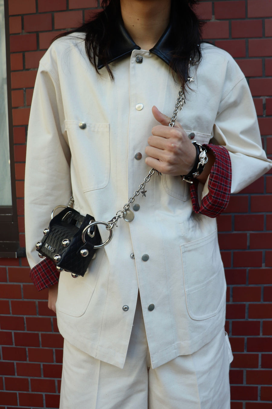 TOGA  Double buckle concho bangle