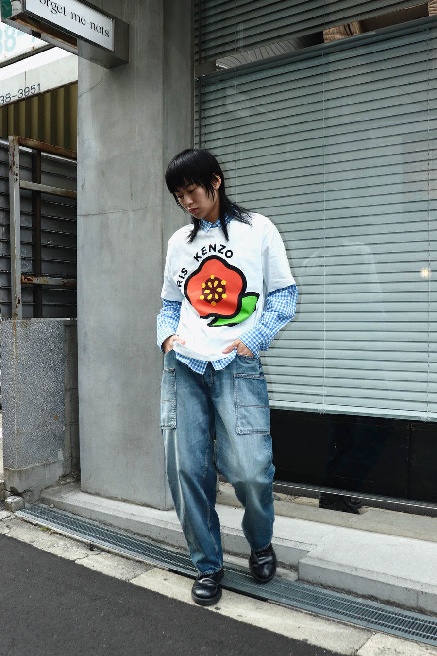 KENZO  CARGO MONKEY FIT JEANS