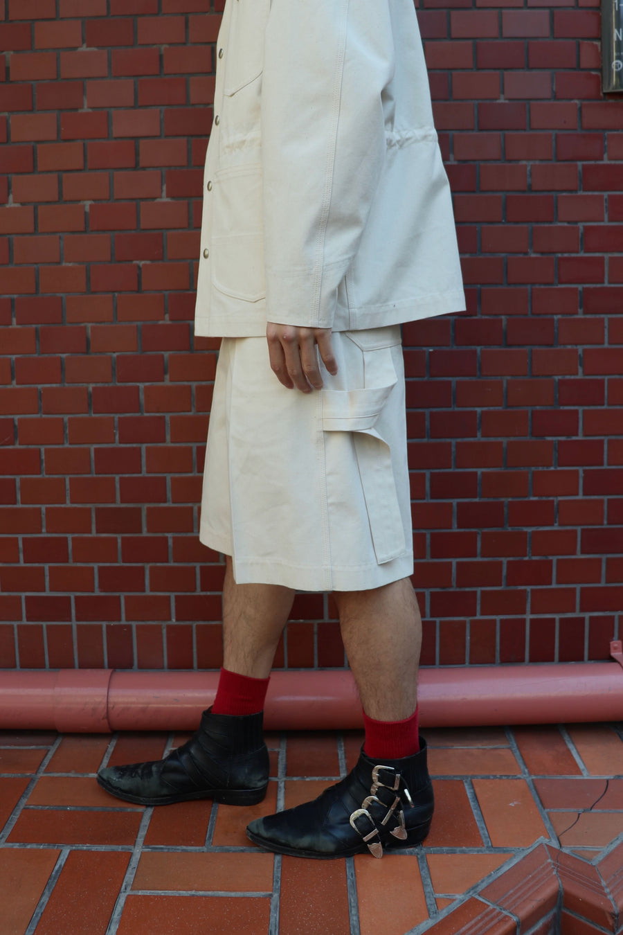 TOGA  Canvas short pants