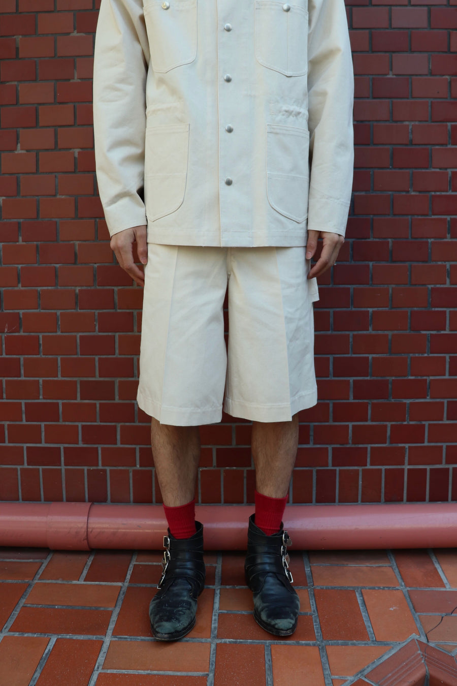TOGA  Canvas short pants