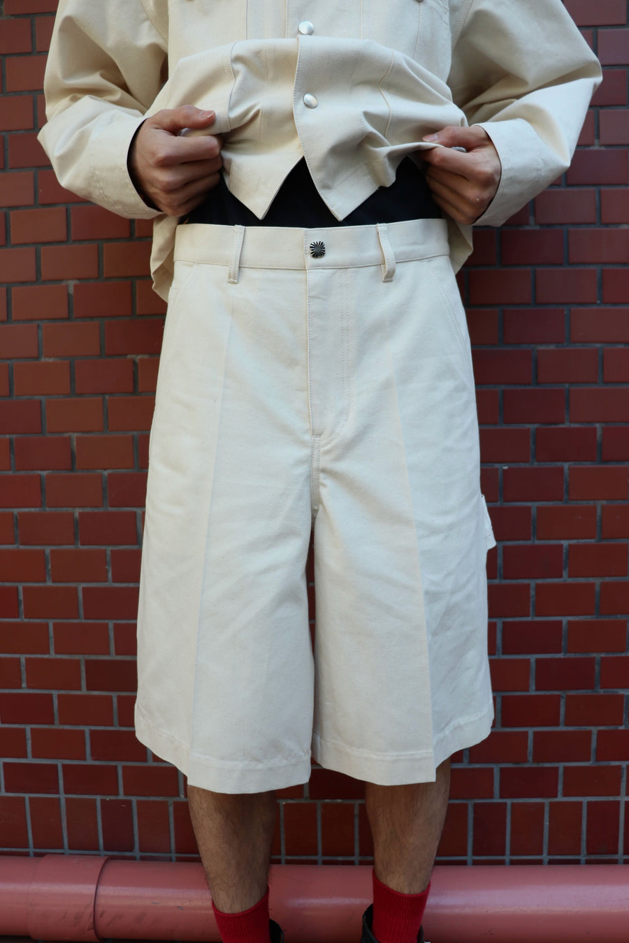 TOGA  Canvas short pants