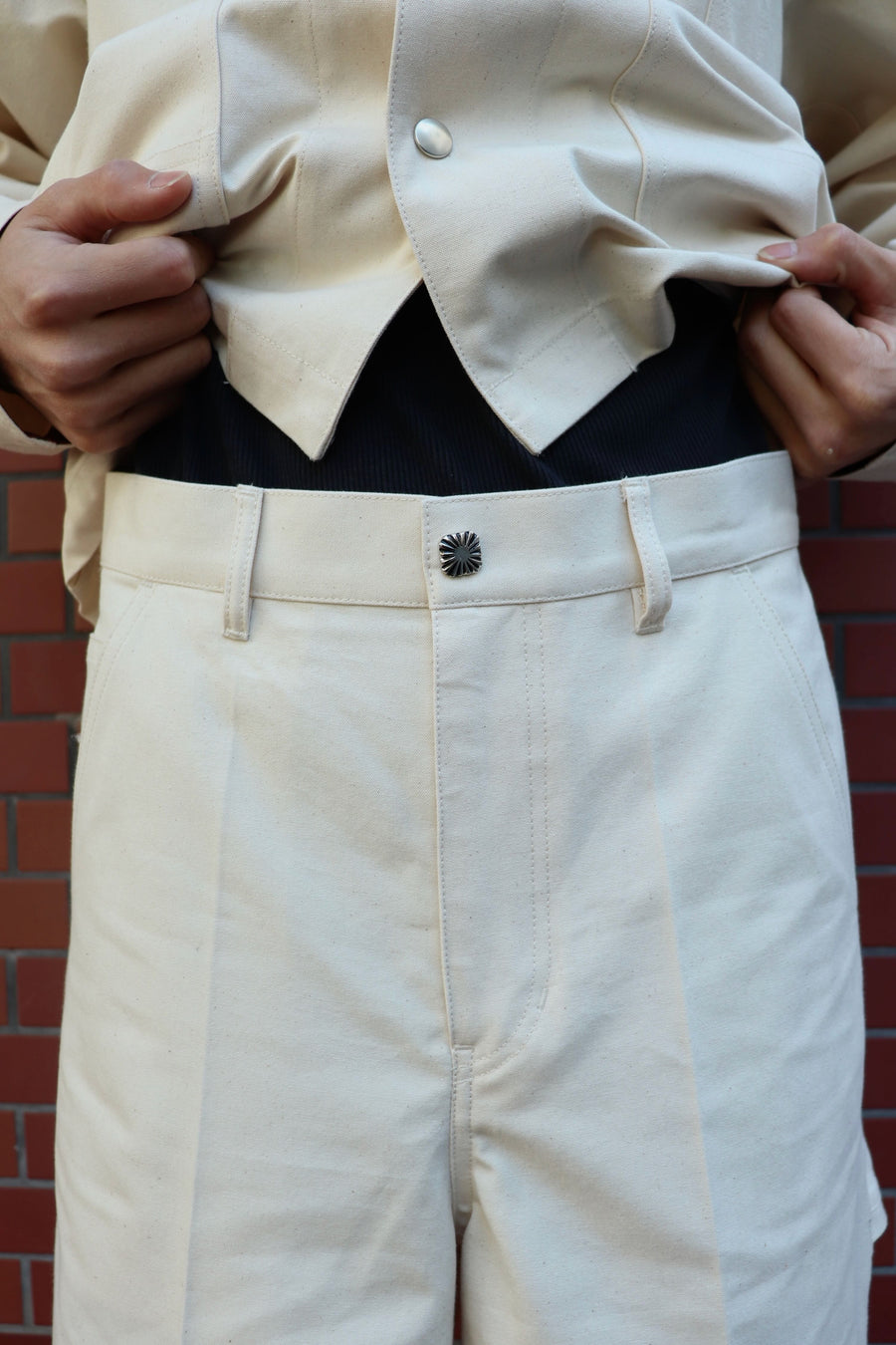 TOGA  Canvas short pants