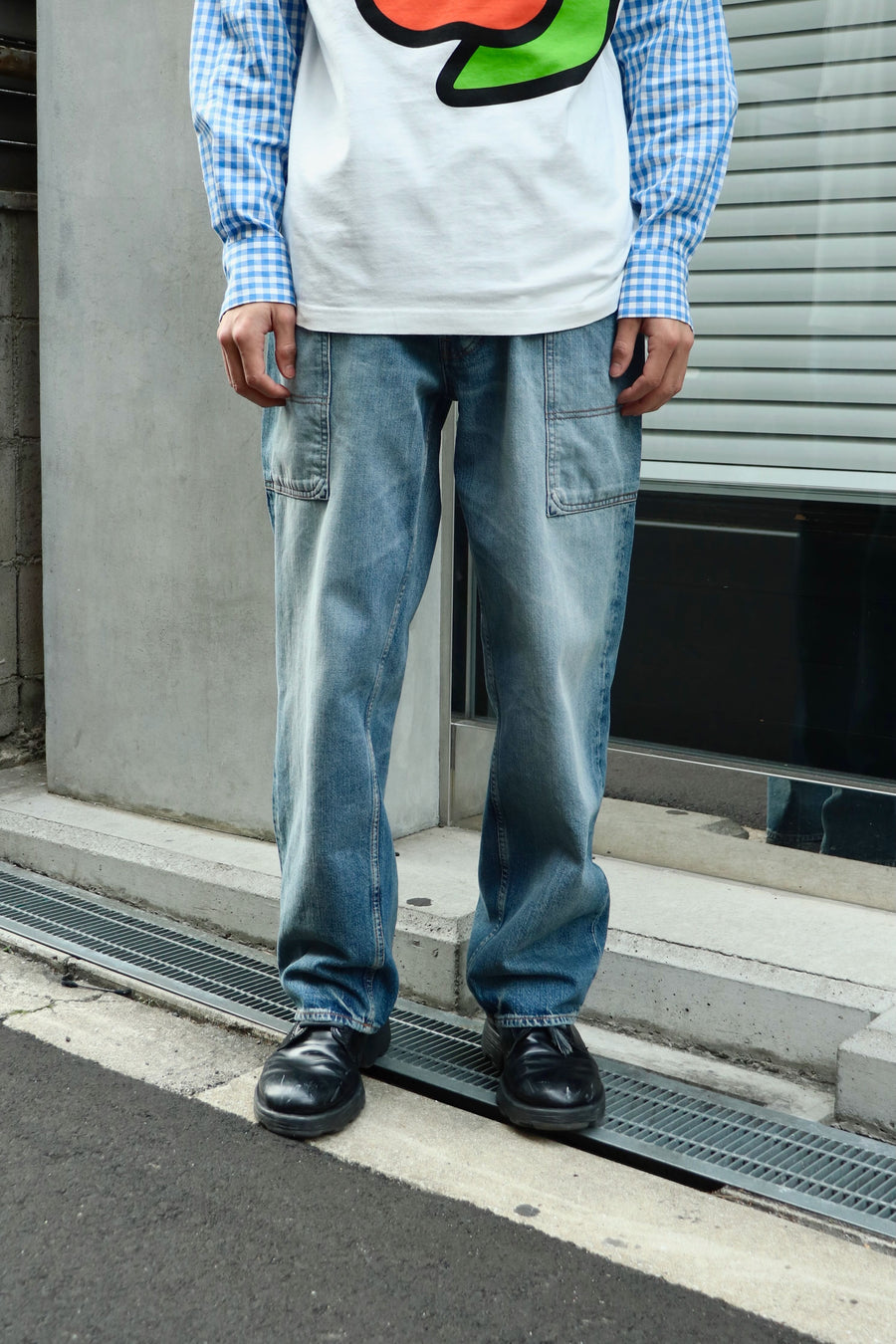 KENZO  CARGO MONKEY FIT JEANS