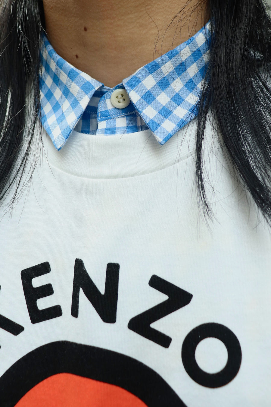 KENZO  KENZO POP CLASSIC T-SHIRT(OFF WHITE)