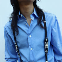 TOGA VIRILIS(トーガ ビリリース)のMetal leather suspendersの通販