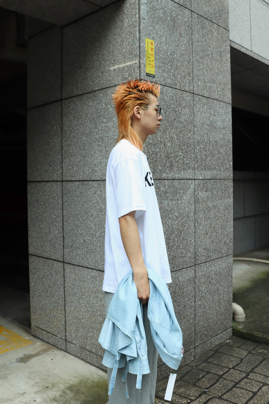 KENZO  BOKE 2.0 OVERSIZE T-SHIRT(WHITE)