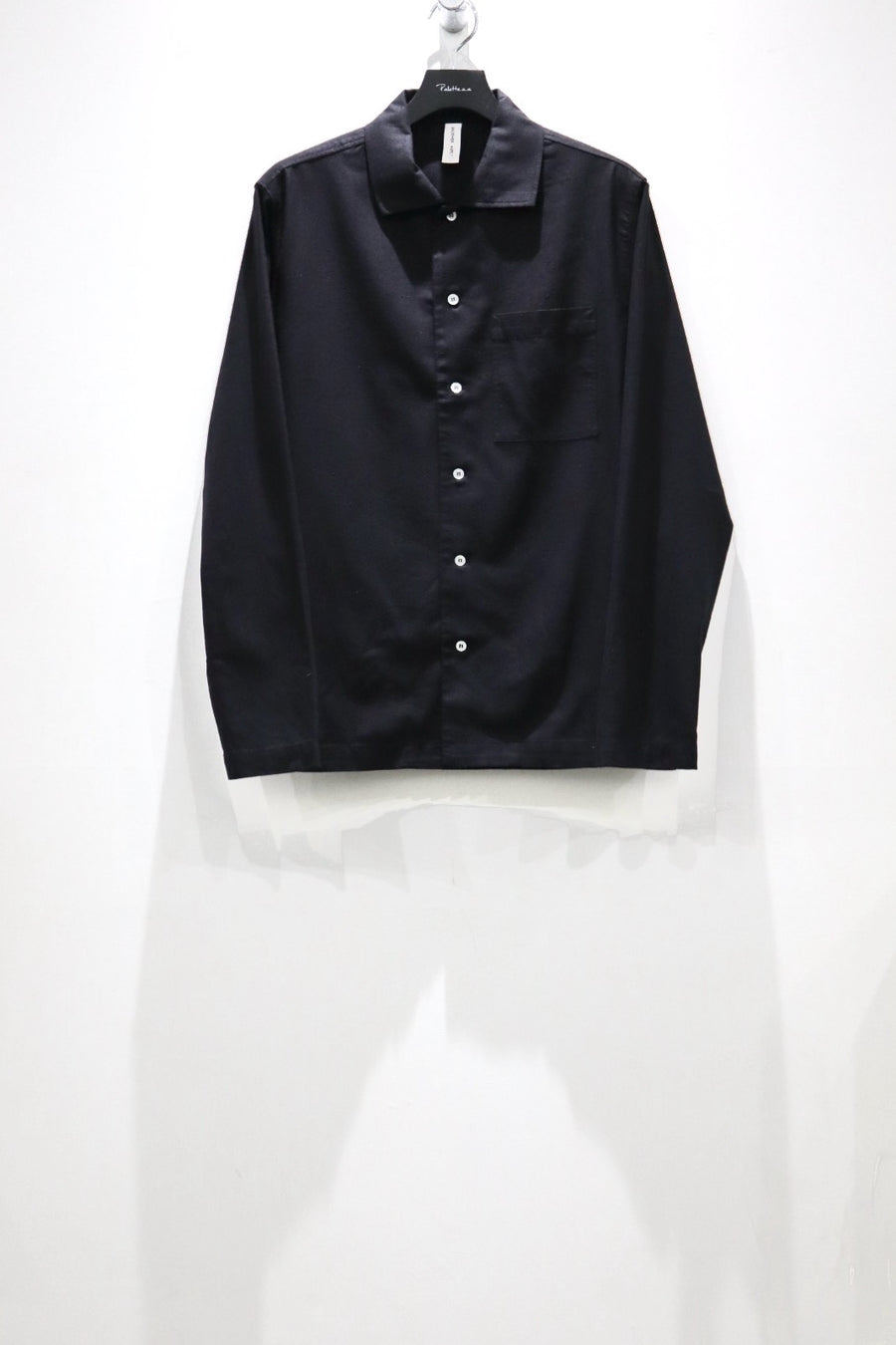 【美品】アナザーアスペクト ANOTHER ASPECT テンセルシャツ ANOTHER ASPECT(アナザー アスペクト)のANOTHER Shirt 2.1 BLACK