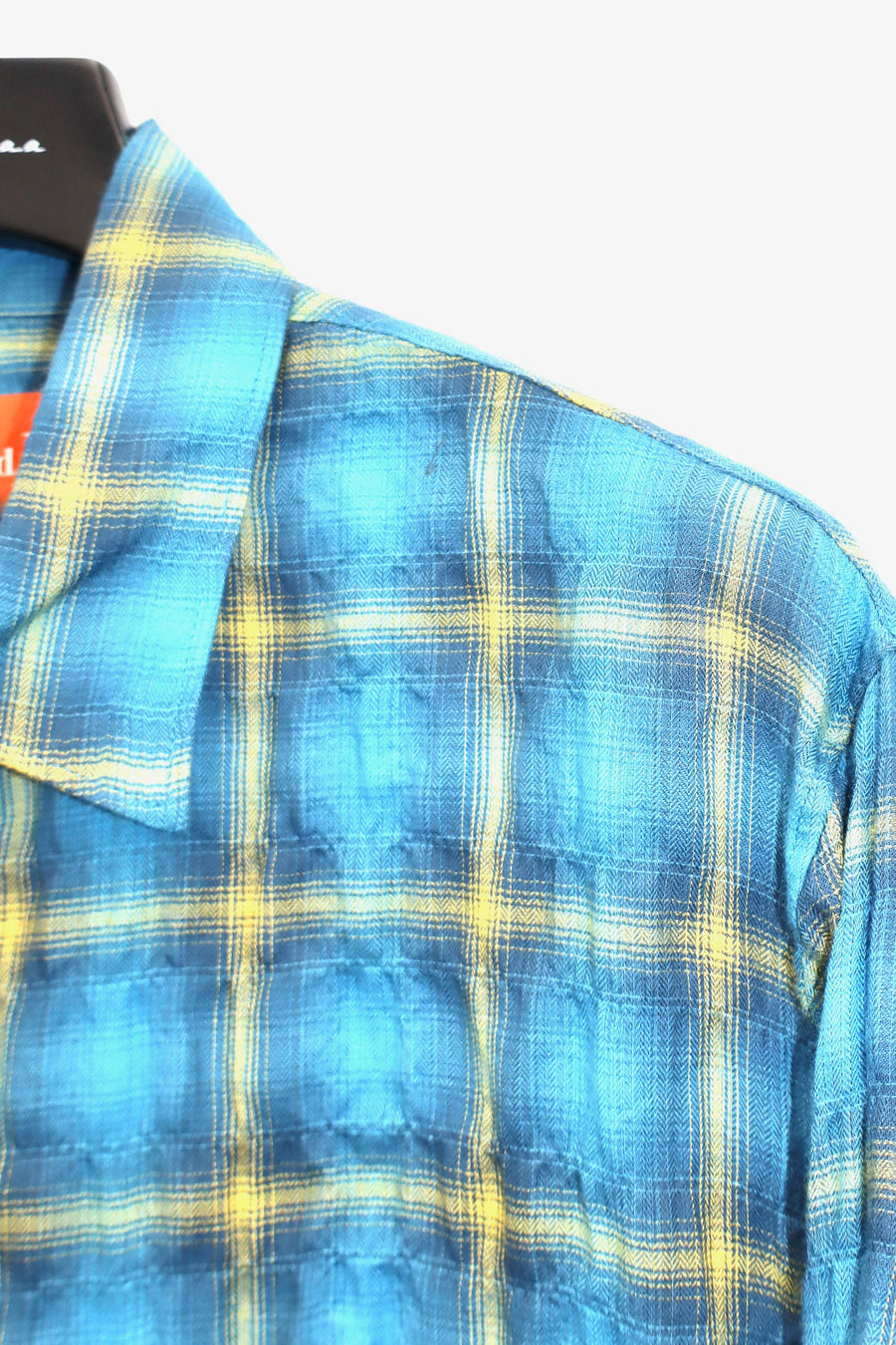 Laid.B(レイドビー)のWet Rag Check Shirts BLUEの通販｜PALETTE art
