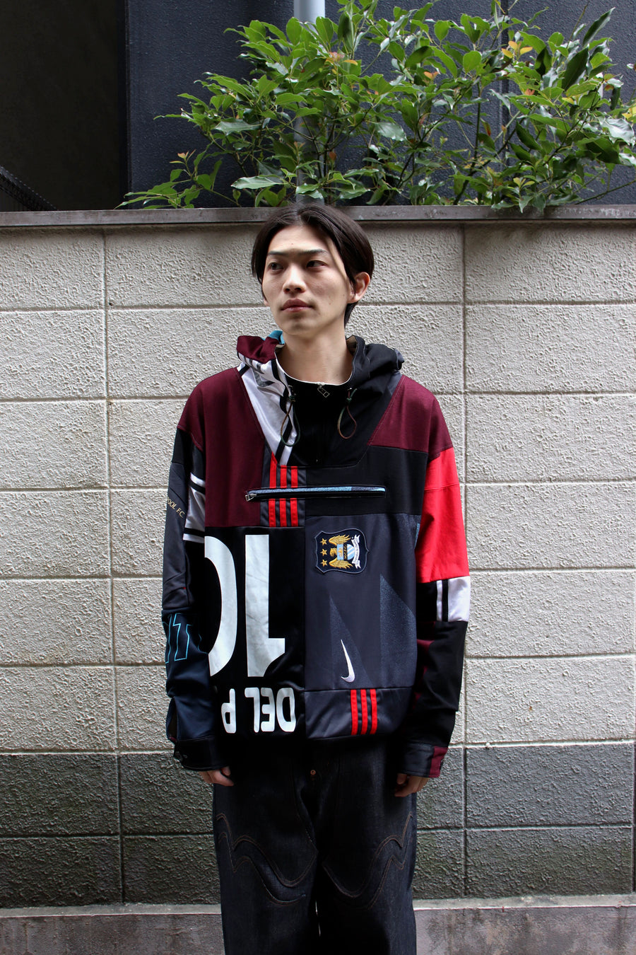 Children of the discordance  NY:RE-PATCH WORK ANORAK