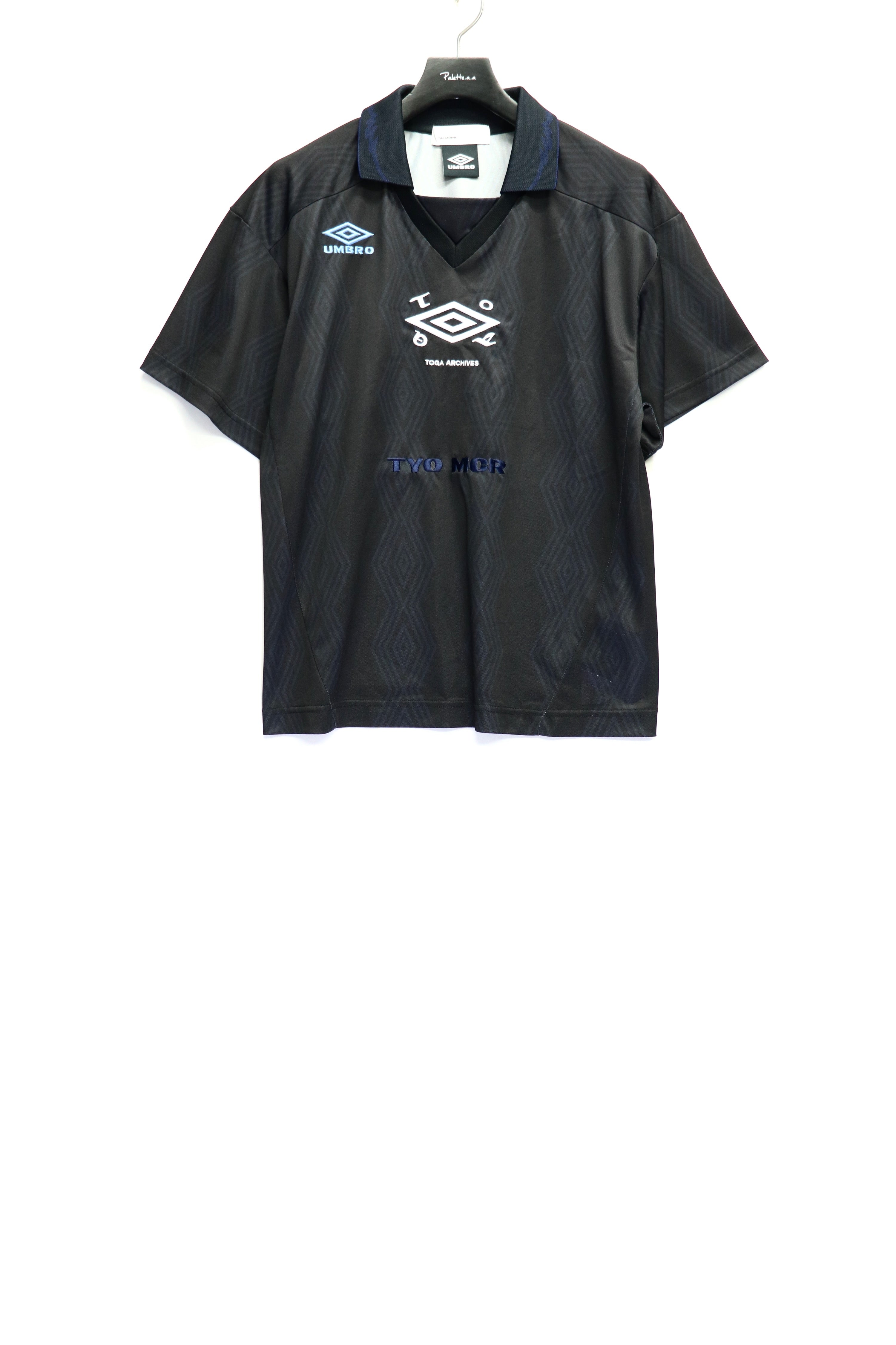 トーガLaminate poplin shirt Toga archives 黒 TOGA(トーガ)の通販 - Seltie セルティ