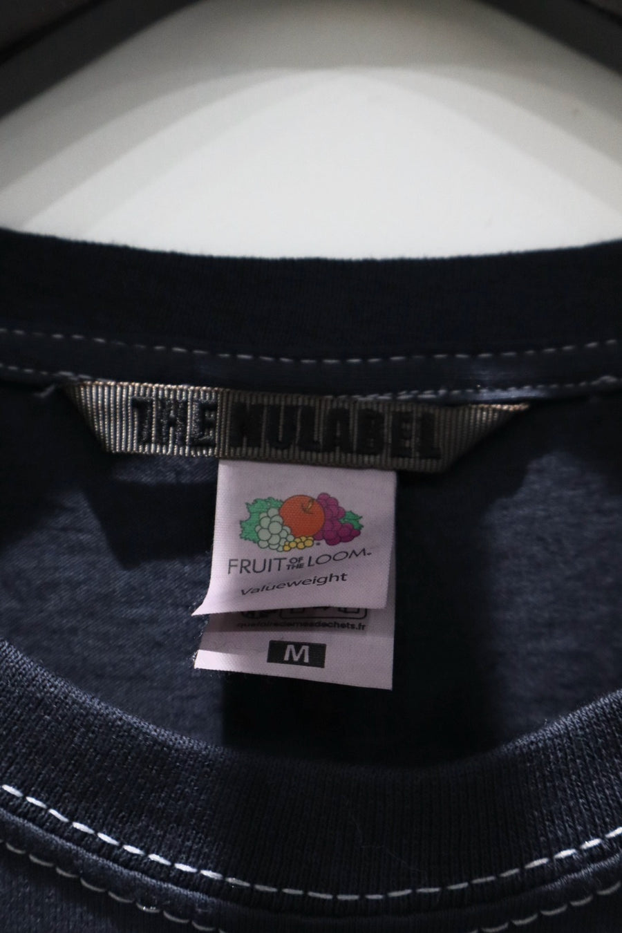 NULABEL  T-SHIRT X BRACKETS(BLACK)