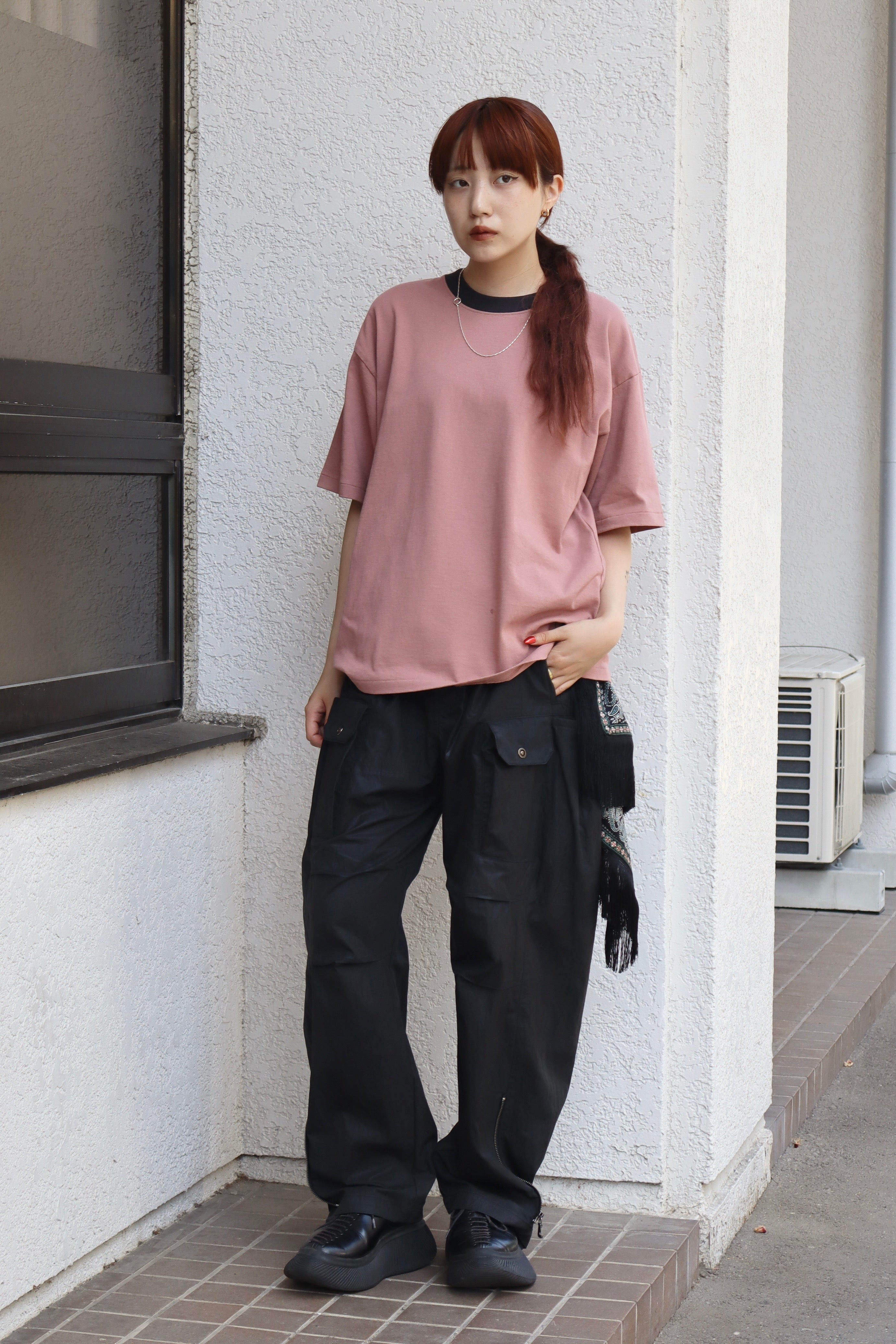 Laid.B(レイドビー)の“Exclusive”Rising tide T-Shirt PINK(Tシャツ)の 