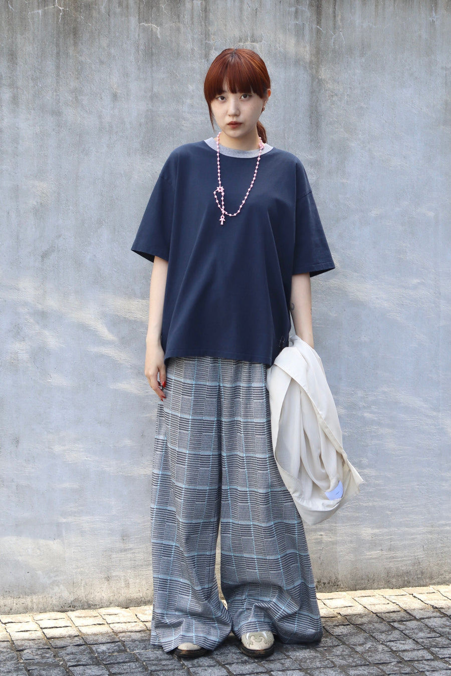 Laid.B  “Exclusive”Rising tide T-Shirt(NAVY)