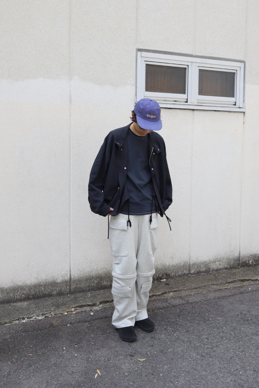 NULABEL  T-SHIRT X BRACKETS(BLACK)