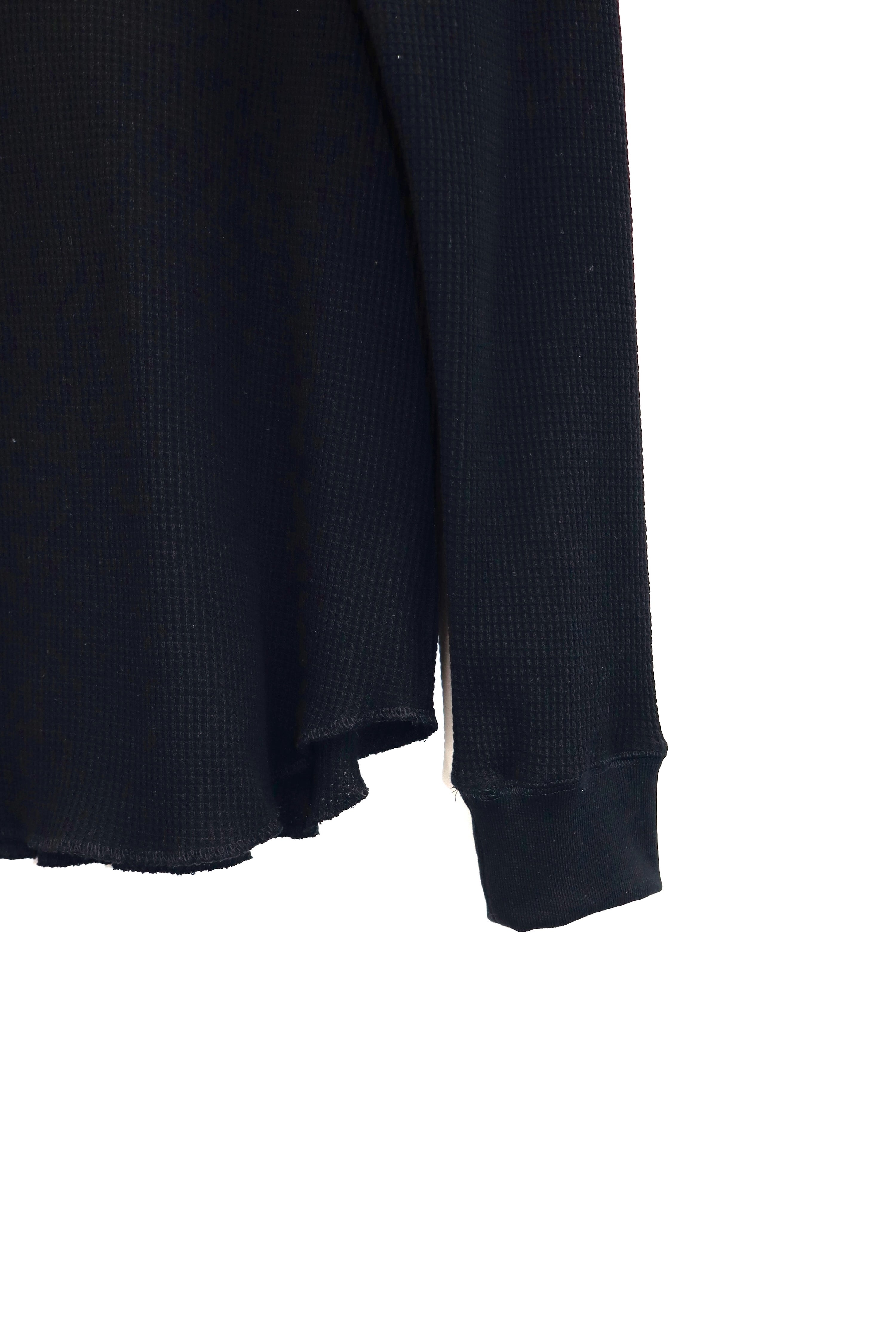Urig（ウーリッヒ）の4B HENRYNECK WAFFLE LS BLACK（ヘンリーネックロンT）の通販｜PALETTE art ...
