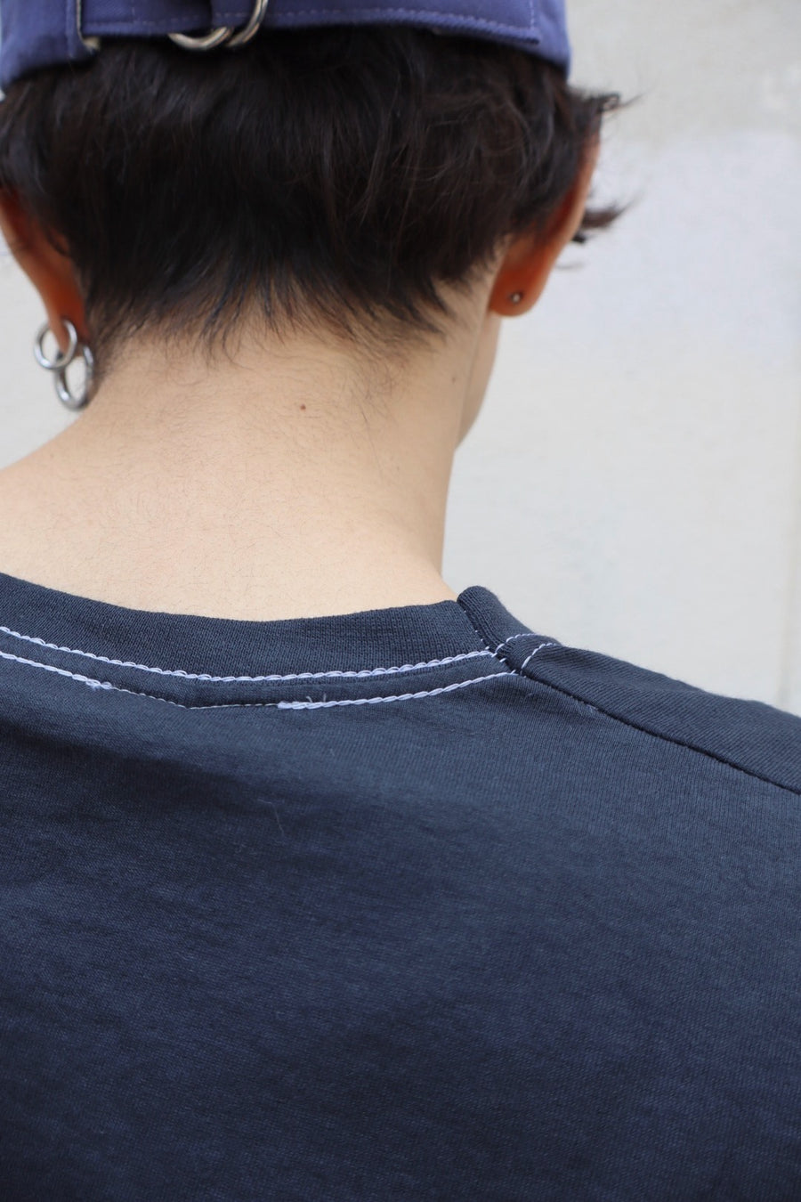 NULABEL  T-SHIRT X BRACKETS(BLACK)