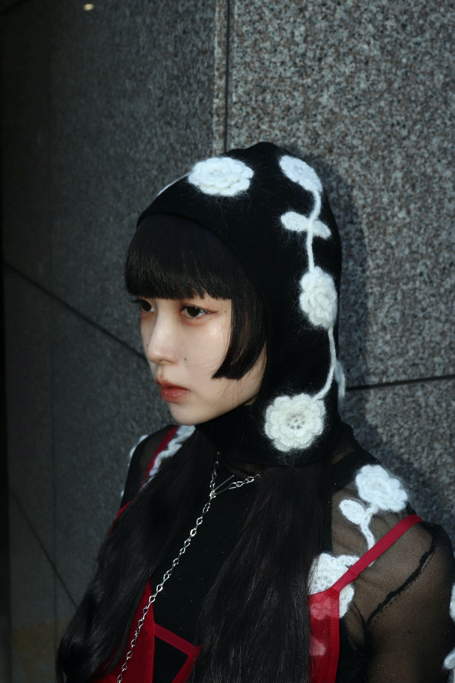 GANNI  Bonnet Crochet Flowers