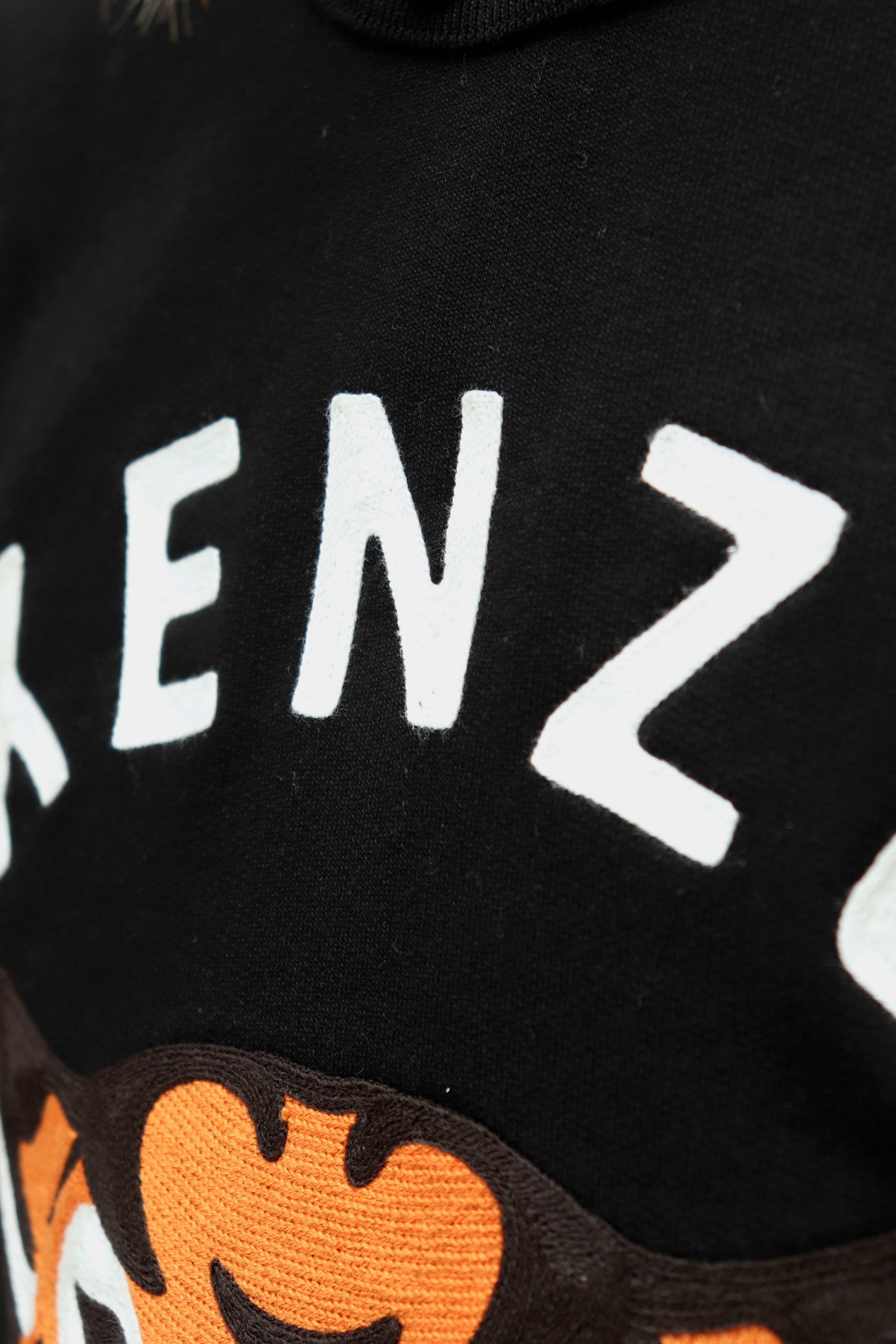 KENZO(ケンゾー)のLUCKY TIGER EMB OVERSIZE SWEAT BLACKの通販 