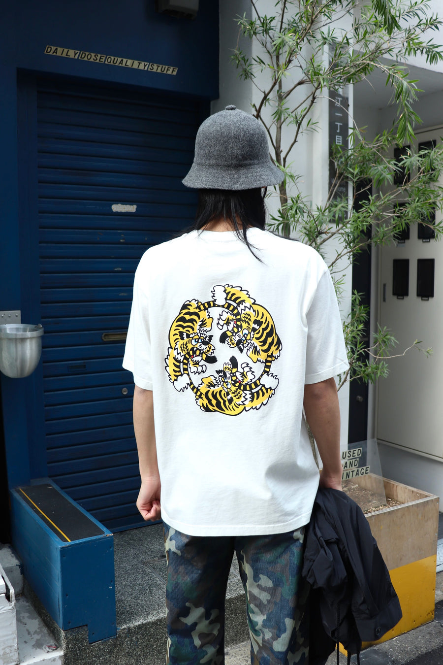 KENZO  VERDY COLLECTION OVERSIZE TSHIRT(OFF WHITE)