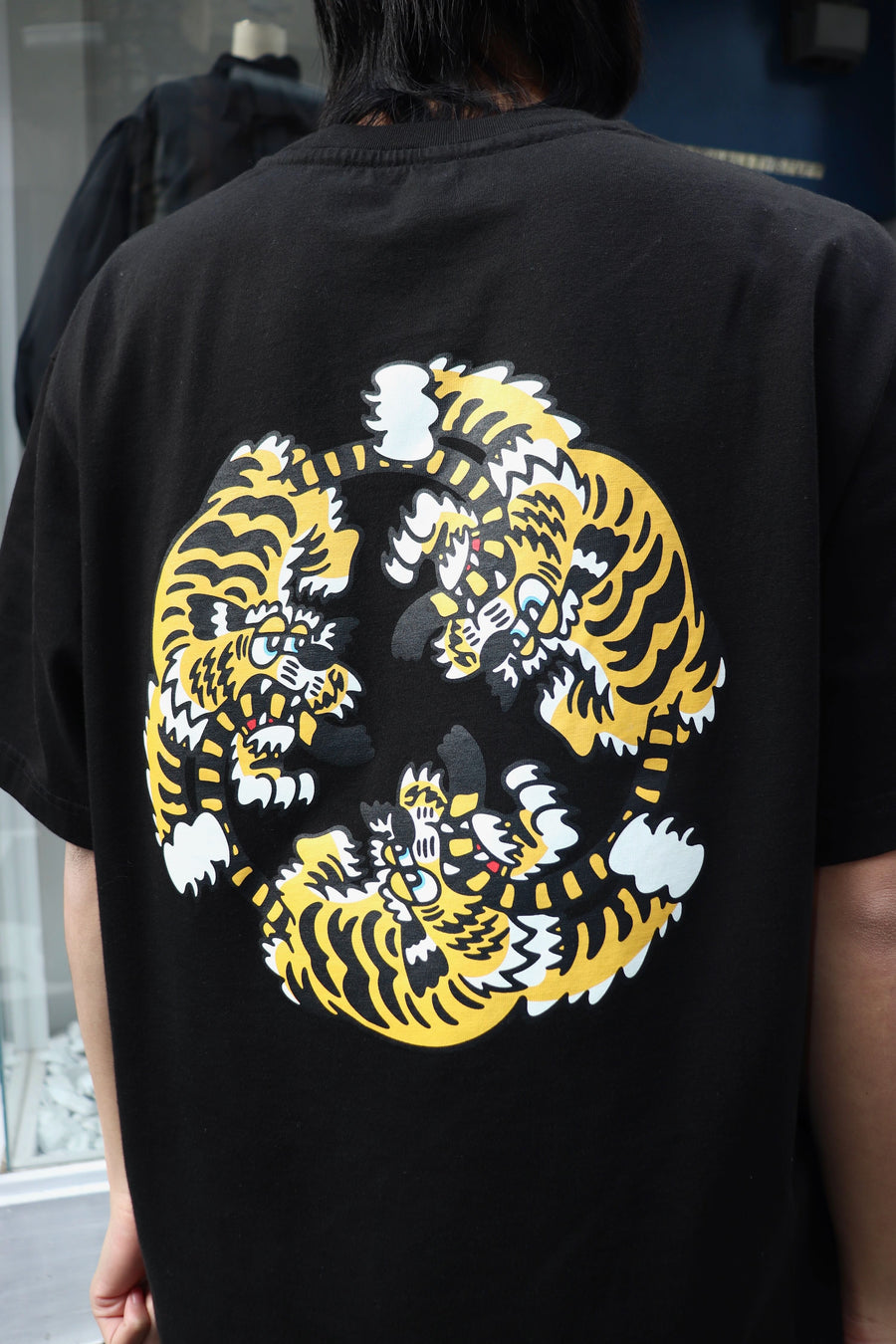 KENZO  VERDY COLLECTION OVERSIZE TSHIRT(BLACK)