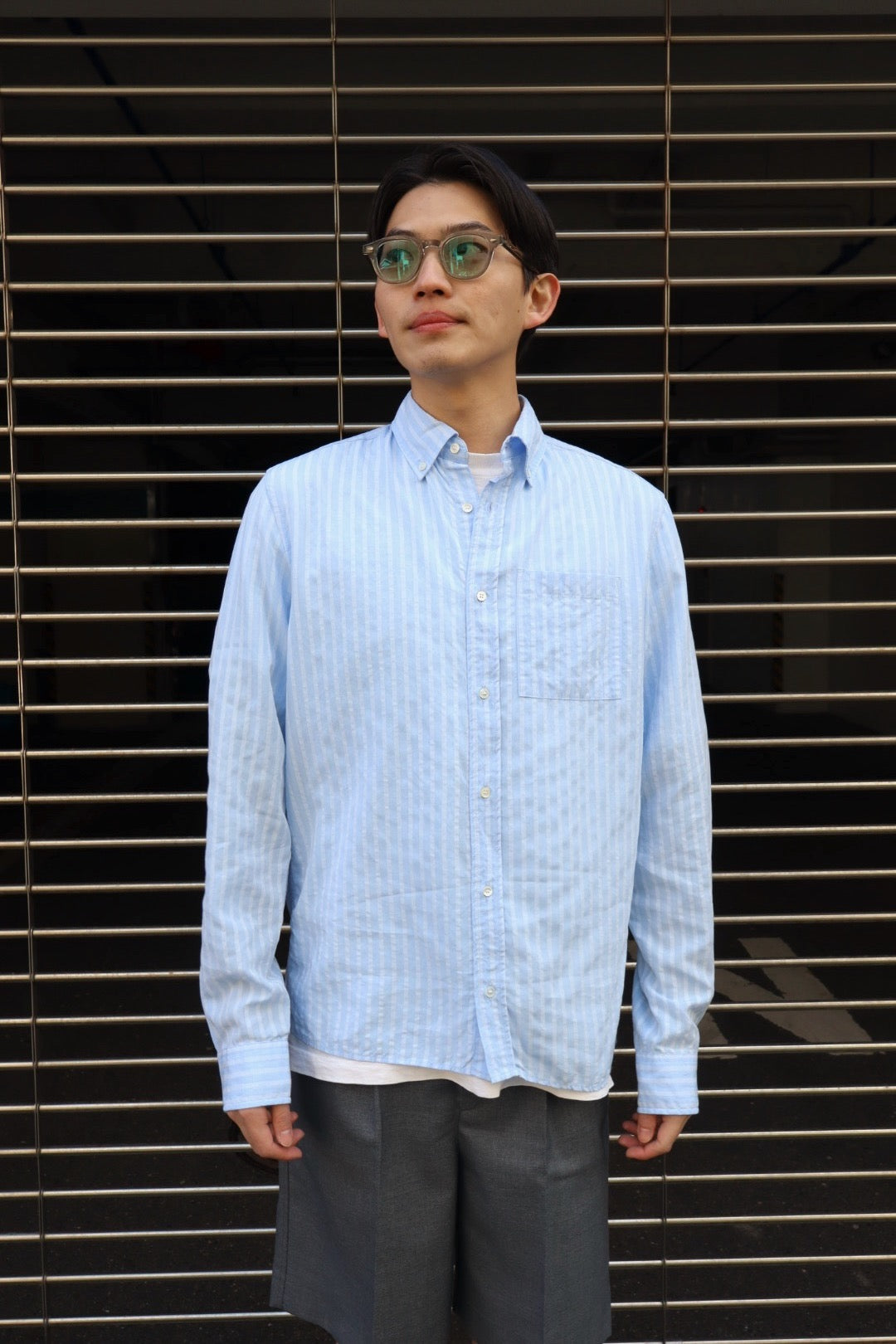ANOTHER ASPECT(アナザー アスペクト)のANOTHER Shirt 1.0 SKY BLUE