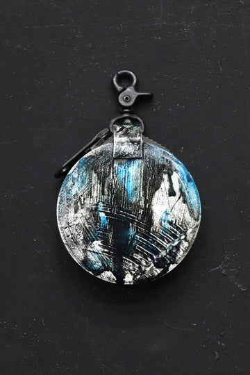 KAGARI YUSUKE  都市型迷彩 吊るすコインケース(青)