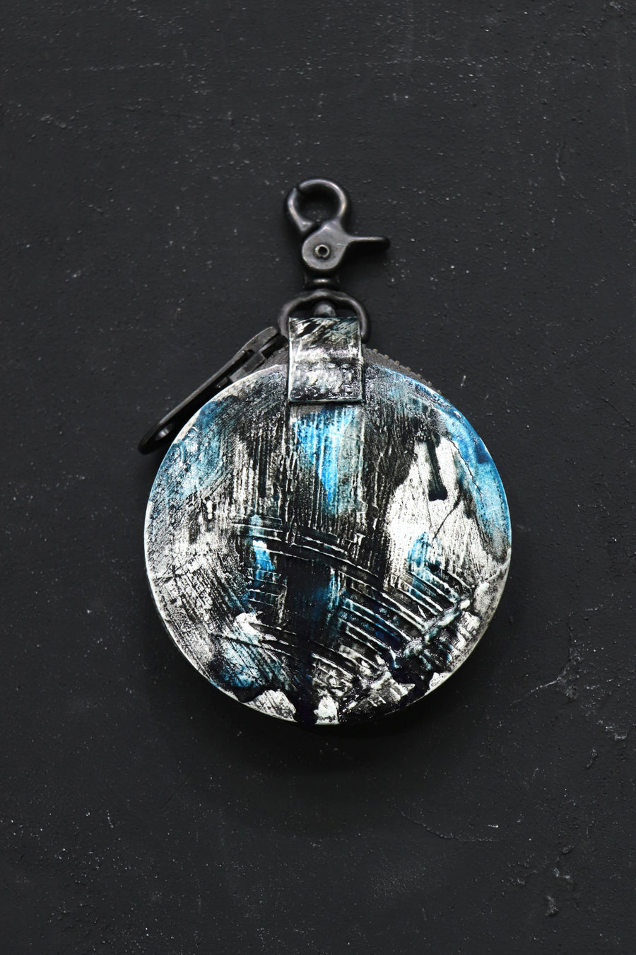 KAGARI YUSUKE  都市型迷彩 吊るすコインケース(青)