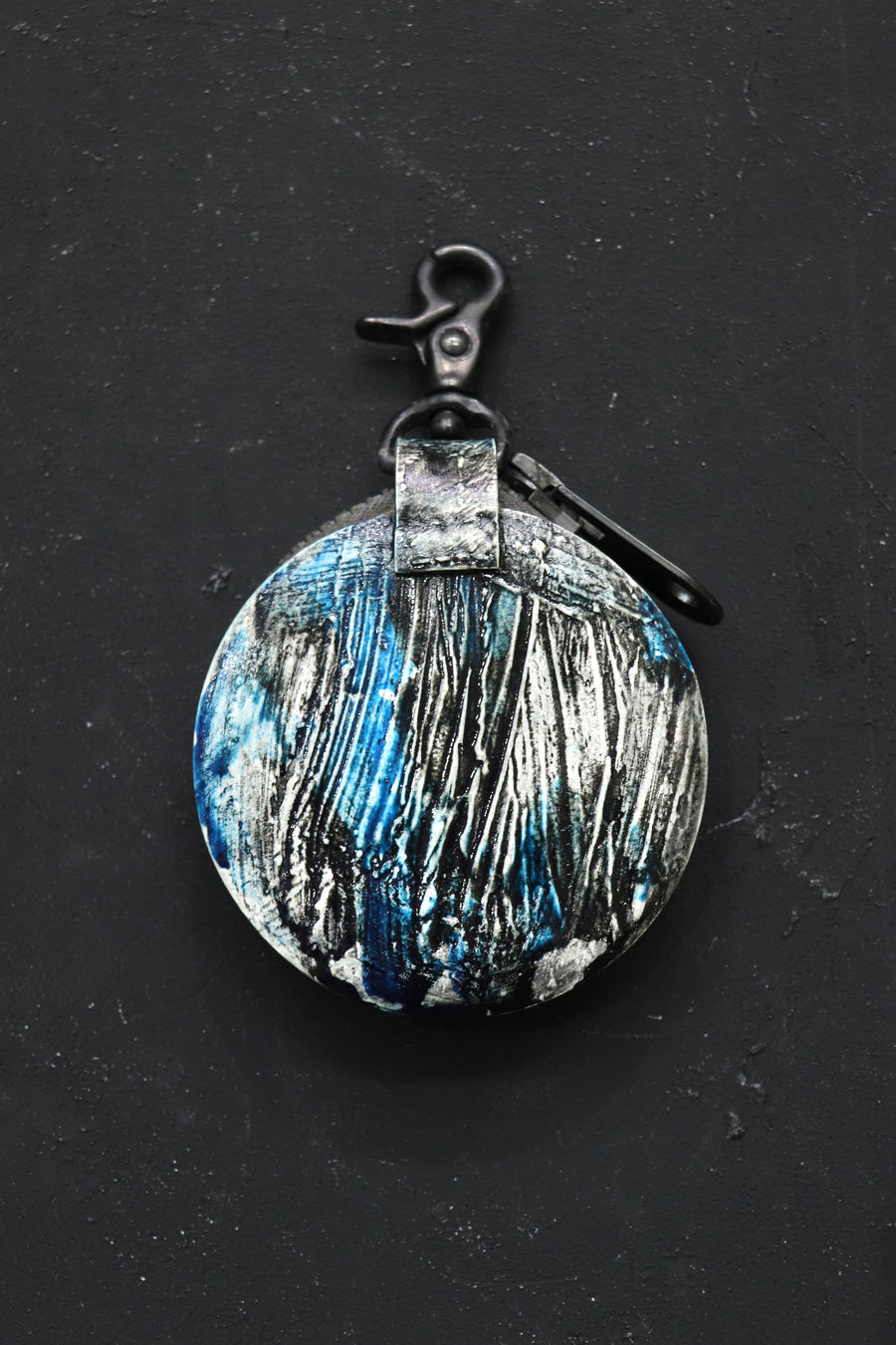 KAGARI YUSUKE  都市型迷彩 吊るすコインケース(青)