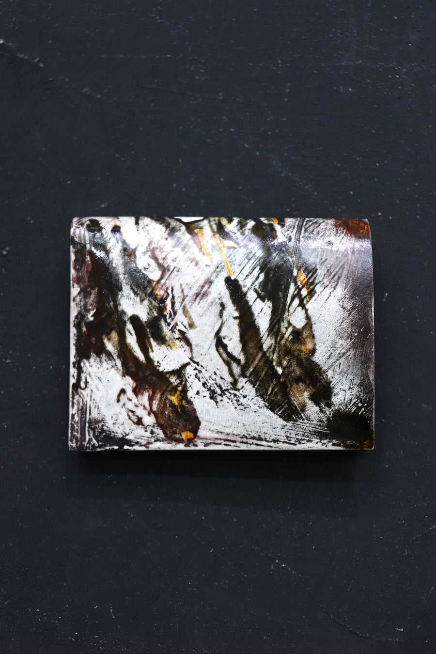 KAGARI YUSUKE  都市型迷彩 二つ折り財布-茶(mw-20)