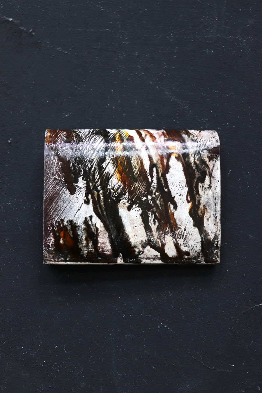 KAGARI YUSUKE  都市型迷彩 二つ折り財布-茶(mw-20)