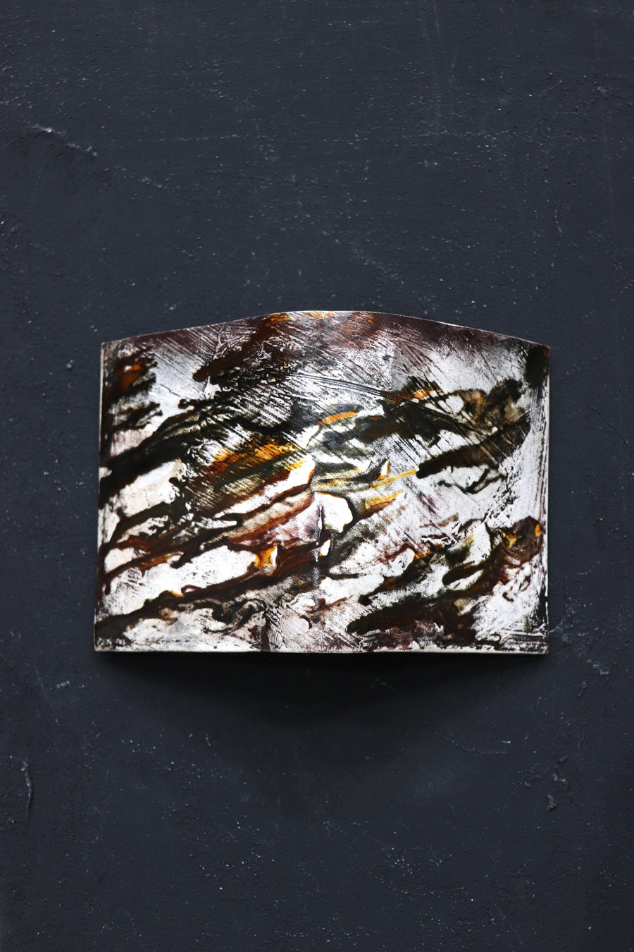 KAGARI YUSUKE  都市型迷彩 二つ折り財布-茶(mw-20)