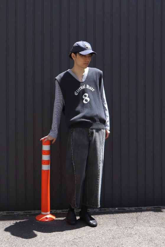 Taiga Igari  Flocky Print Knit Vest