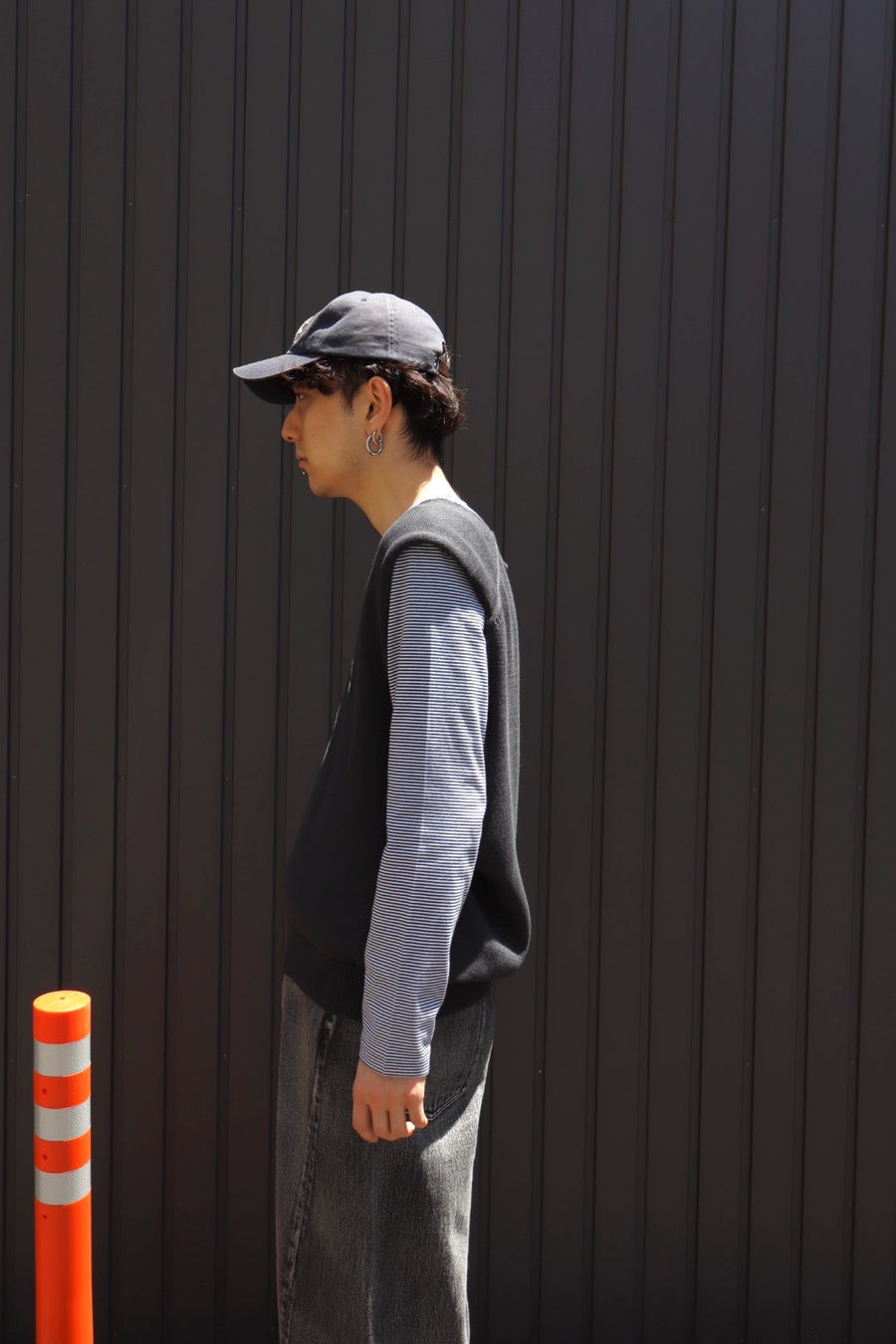 Taiga Igari  Flocky Print Knit Vest