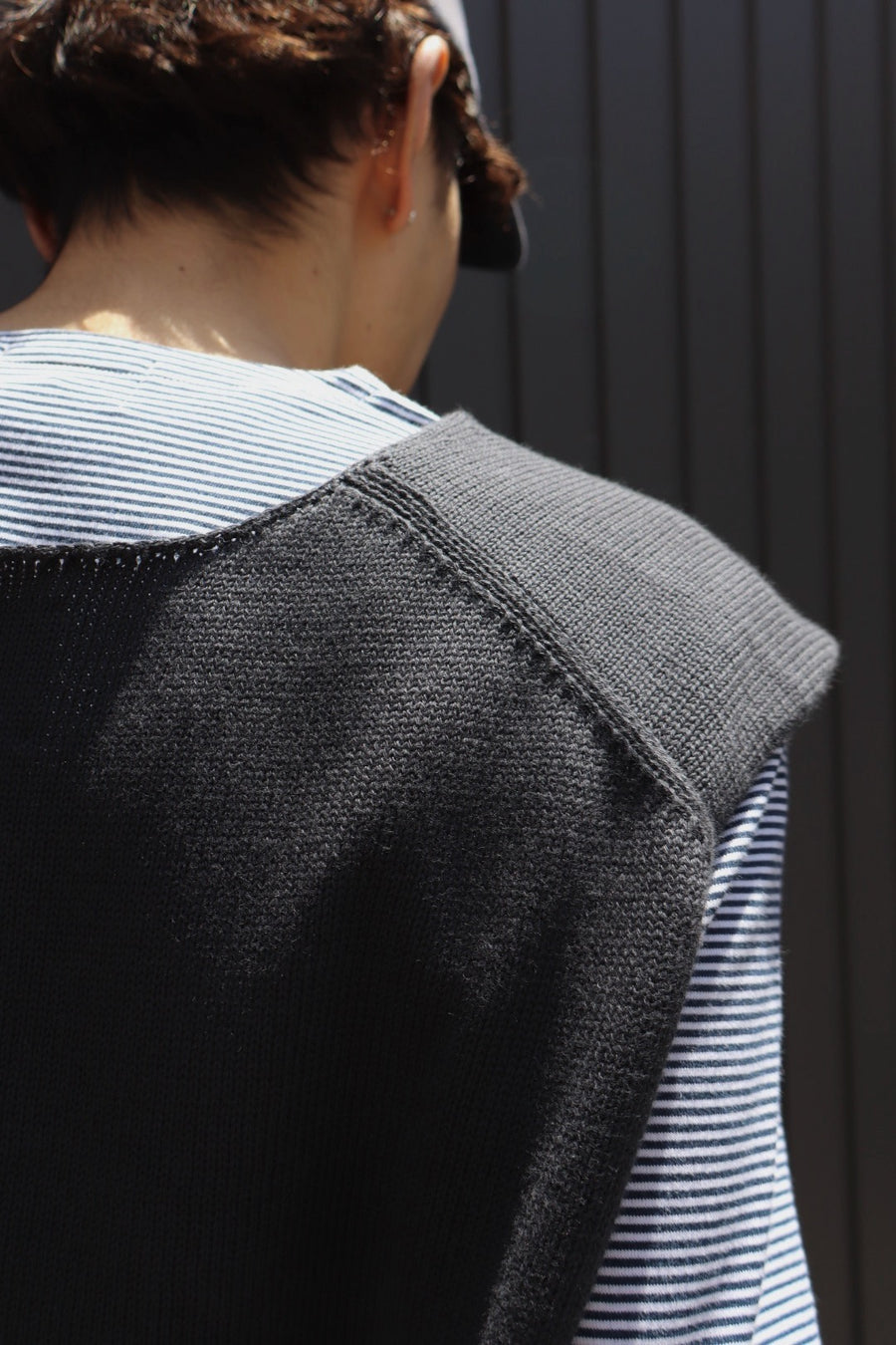 Taiga Igari  Flocky Print Knit Vest