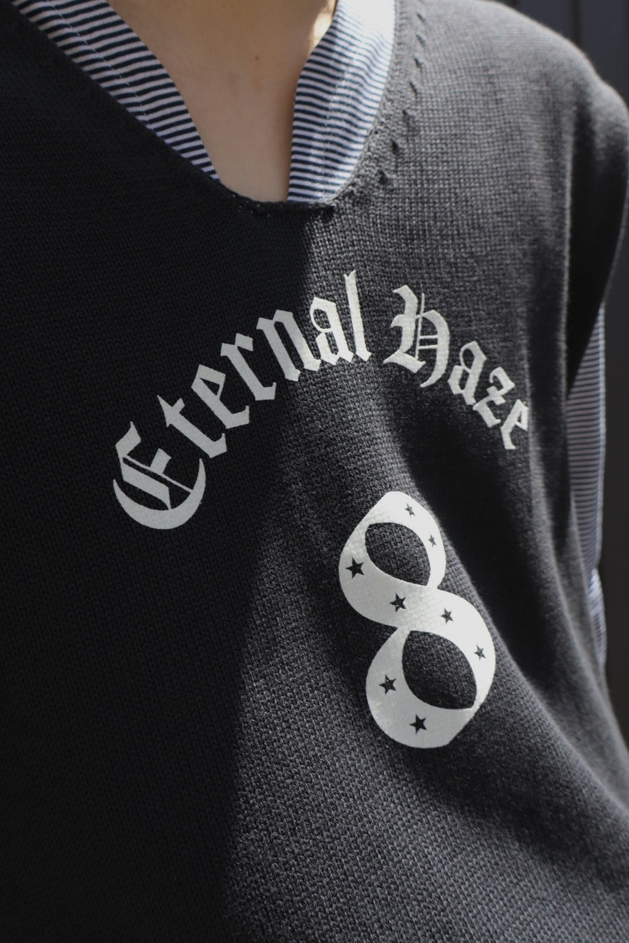 Taiga Igari  Flocky Print Knit Vest