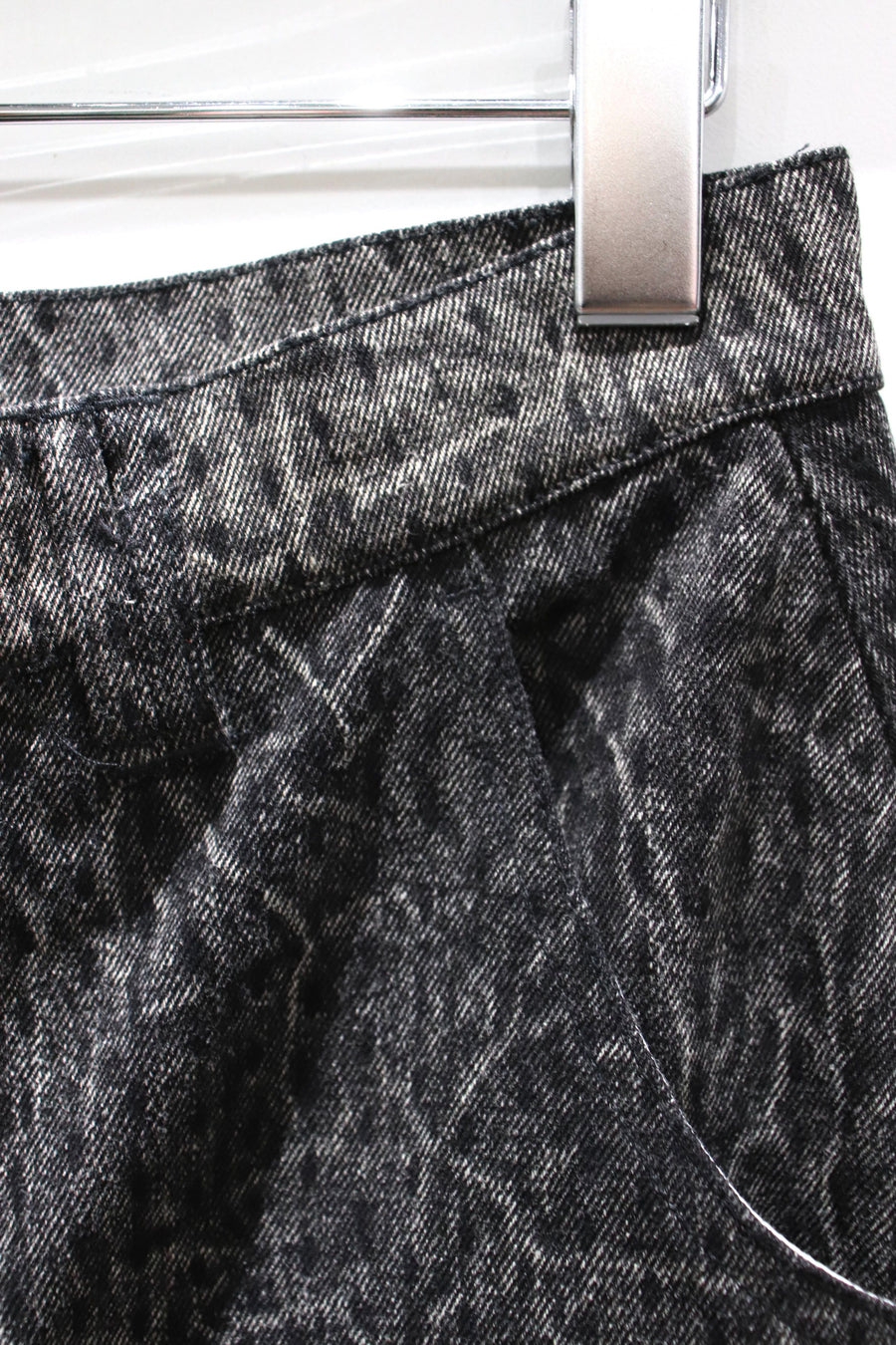 NAMESAKE  PRINCE CRINKLE WASH TRACK JEANS(EUPHORIC BLACK)