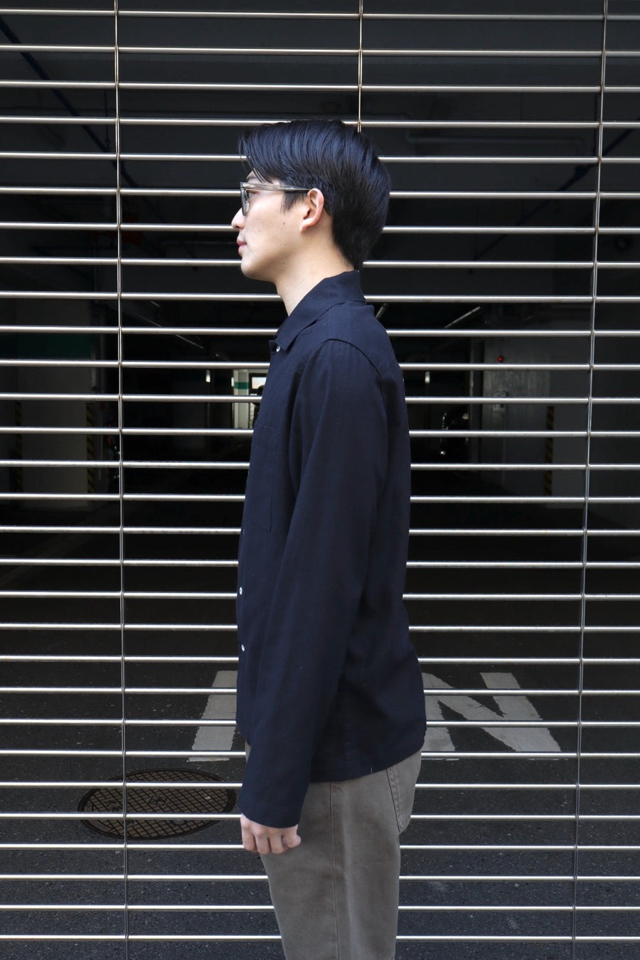 ANOTHER ASPECT(アナザー アスペクト)のANOTHER Shirt 2.1 BLACK